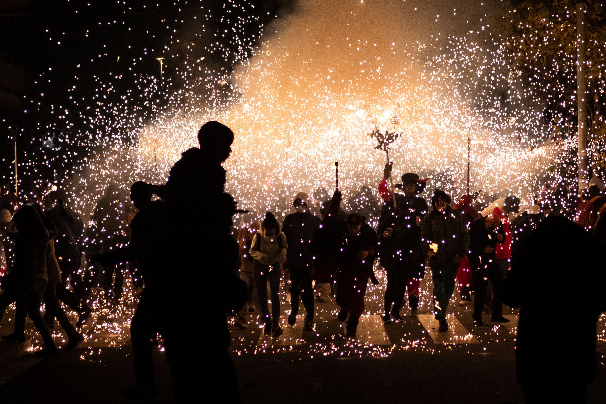 El Correfoc de la Festa de Tardor 2021. FOTO, Ale Gómez