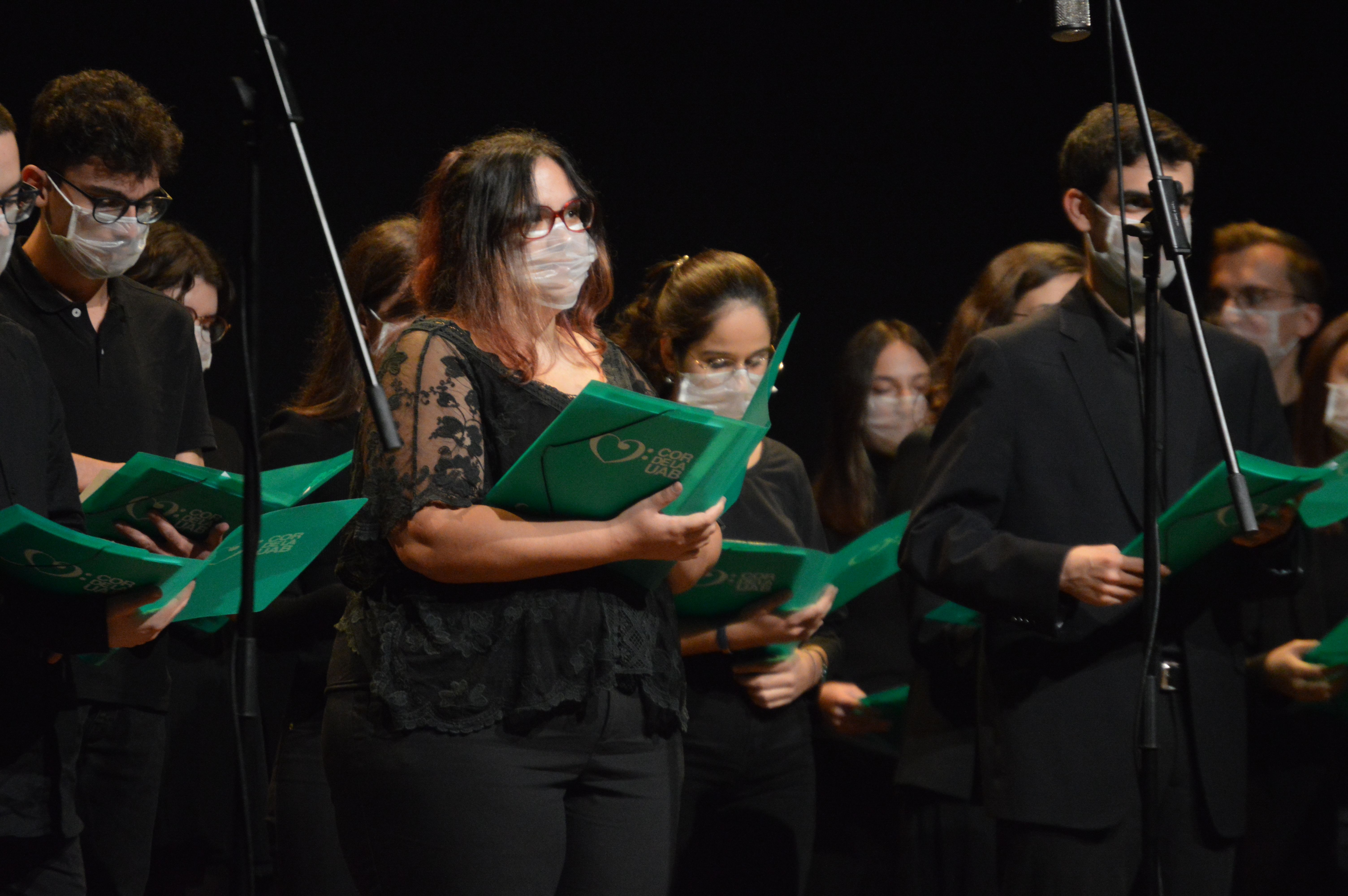 Concert de corals de Cerdanyola amb el Cor Ítaca, el Cor de la UAB i el Cor de Dones per la Pau. FOTO: Nora Muñoz Otero