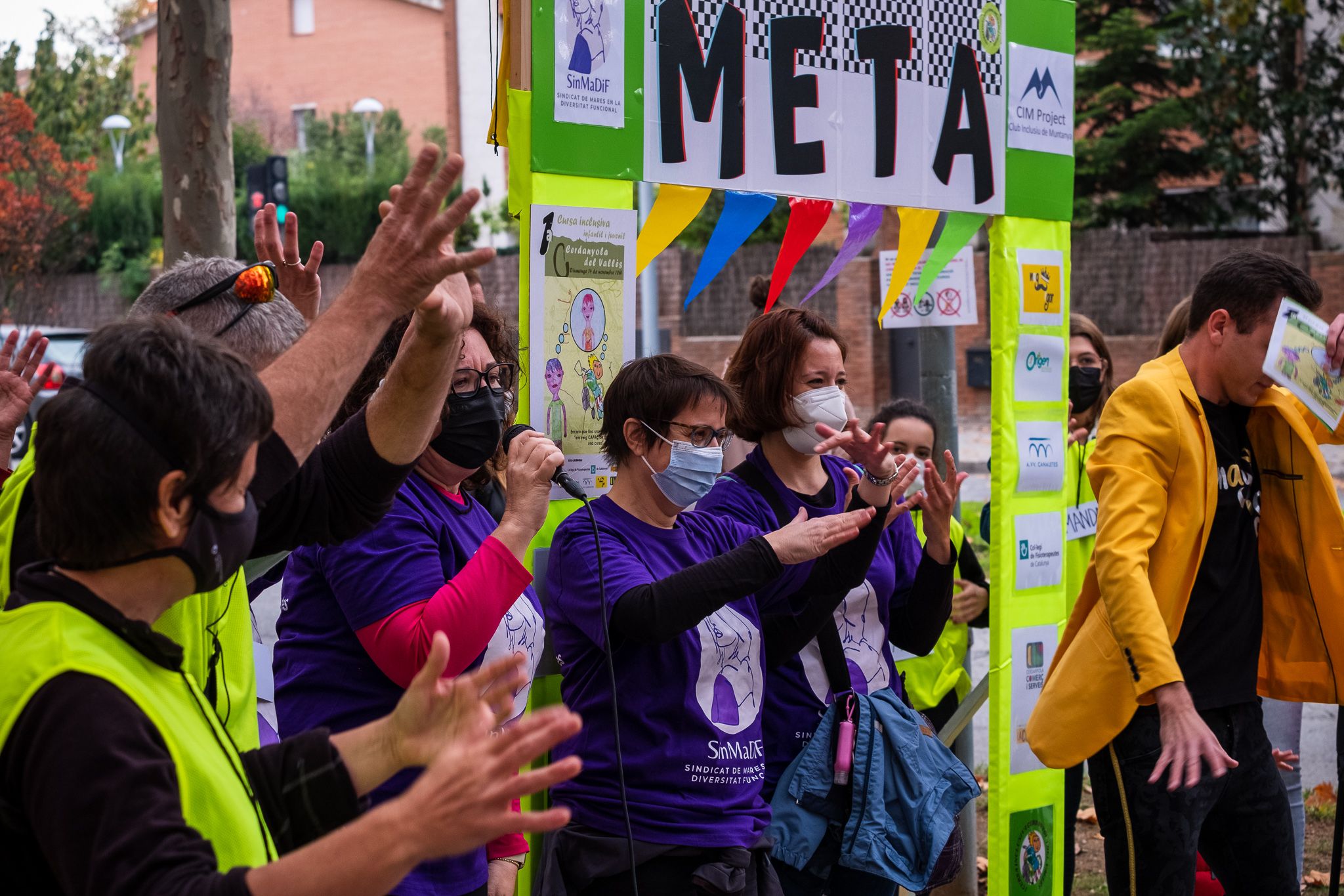 Primera cursa infantil inclusiva. FOTO, Ale Gómez