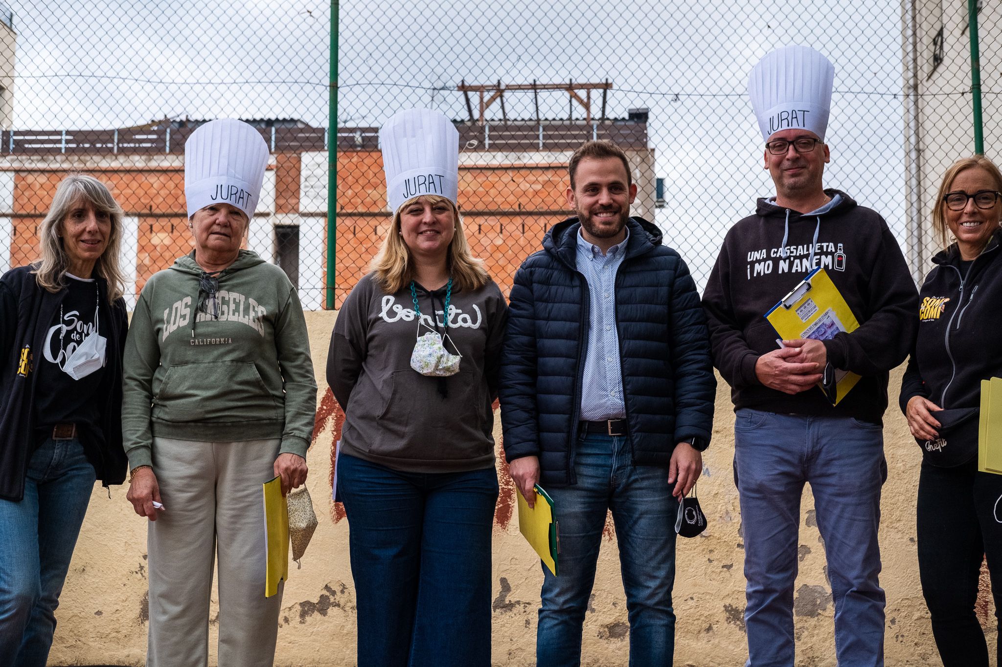 Jurat del concurs de paelles d'arròs. FOTO, Ale Gómez