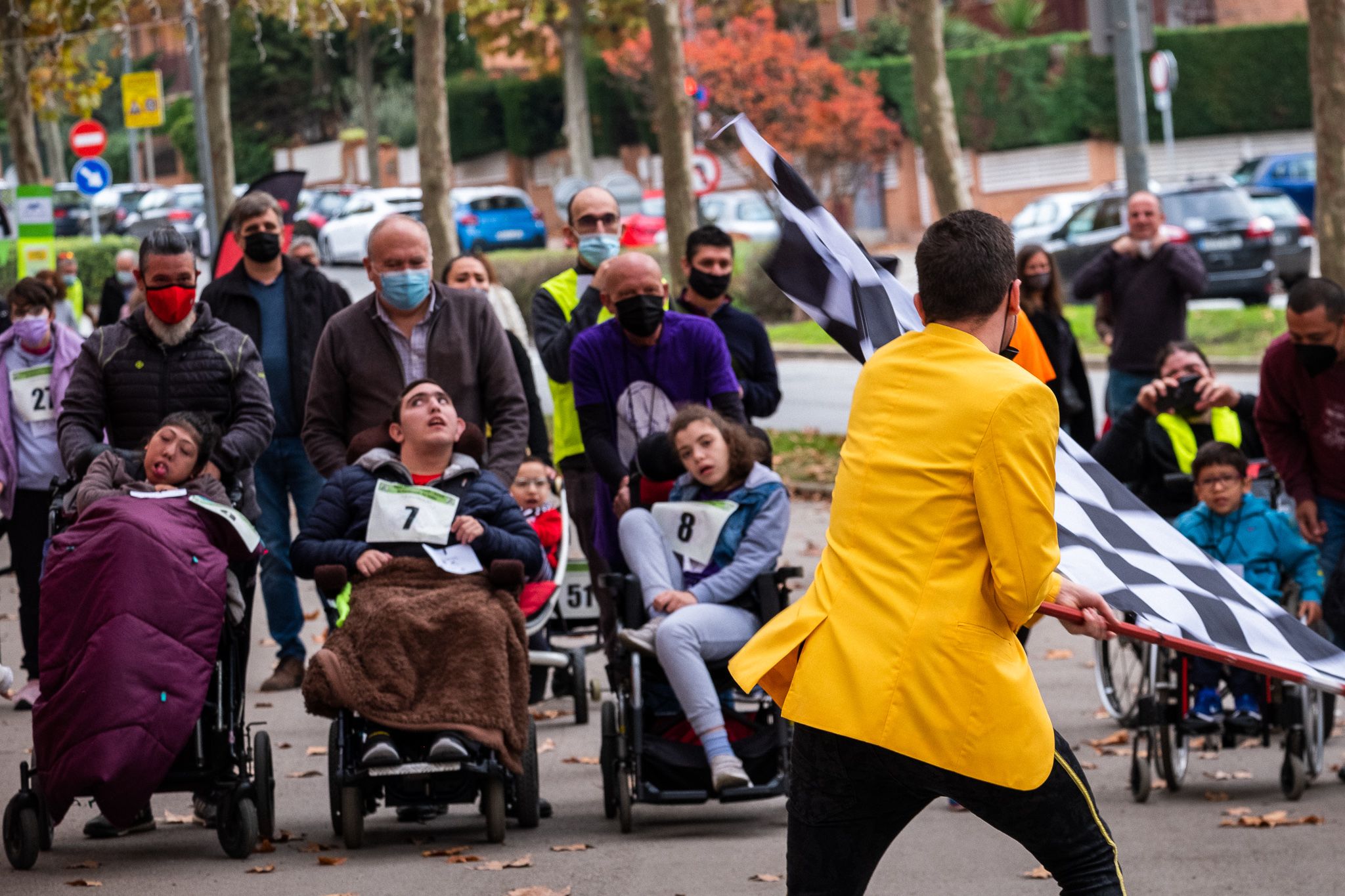 1a Cursa Inclusiva i Adaptada infantil i juvenil de Cerdanyola. FOTO: Ale Gómez