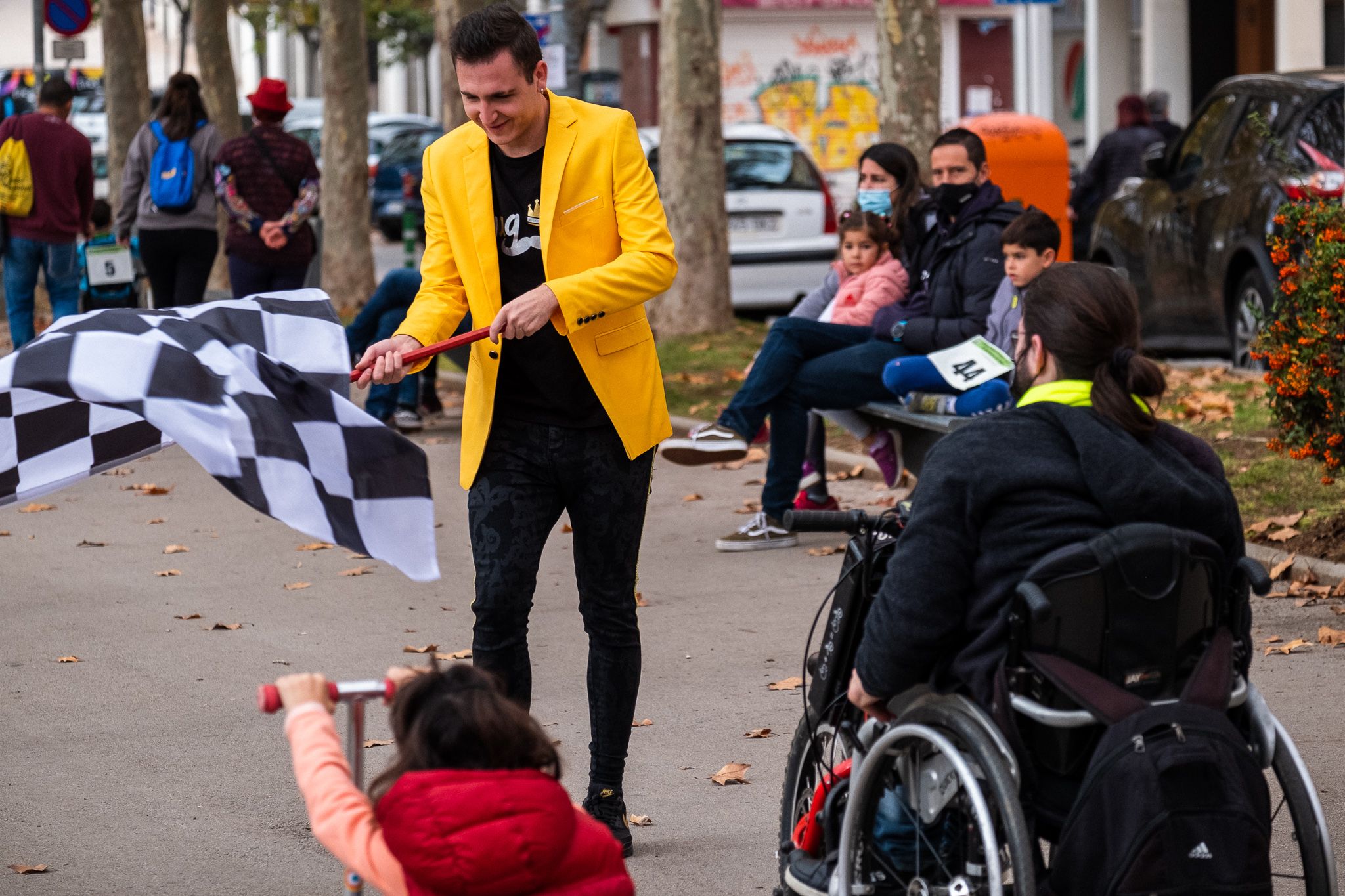 1a Cursa Inclusiva i Adaptada infantil i juvenil de Cerdanyola. FOTO: Ale Gómez