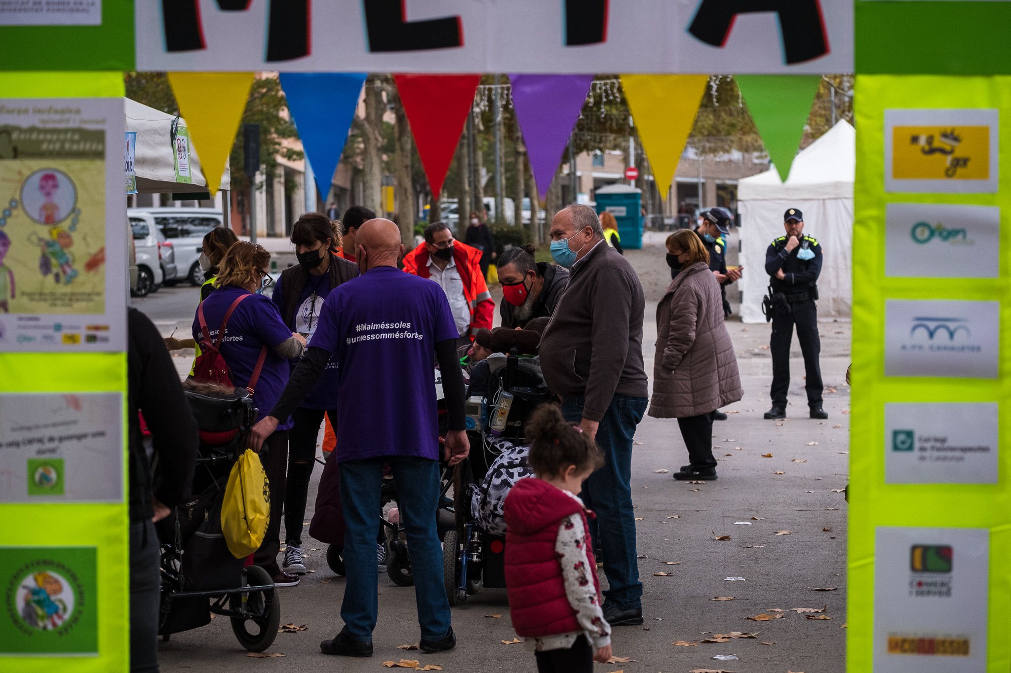 1a Cursa Inclusiva i Adaptada infantil i juvenil de Cerdanyola. FOTO: Ale Gómez