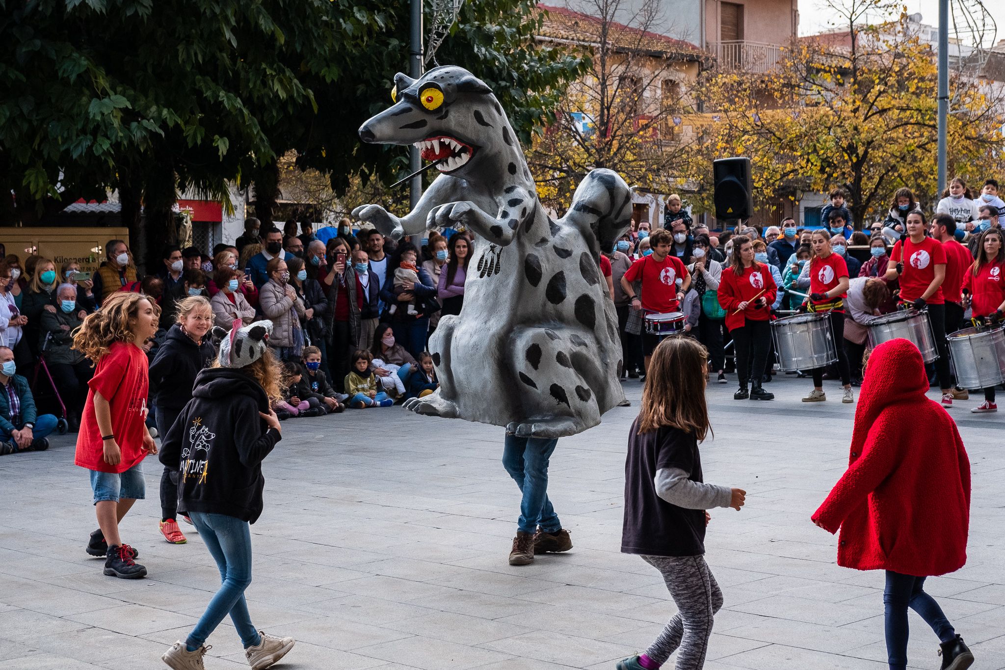 Matinal de cultura popular el diumenge 14 de novembre durant la Festa de tardor. FOTO: Ale Gómez