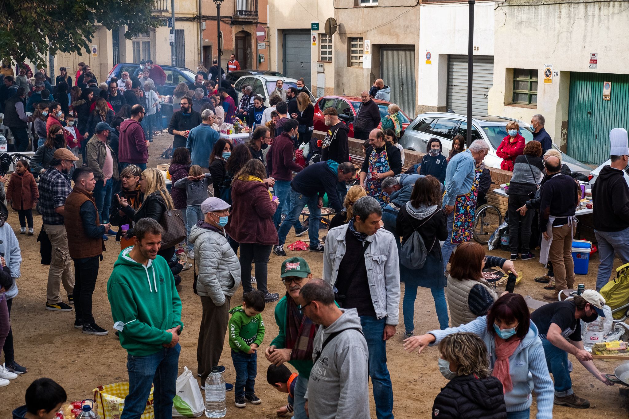Concurs de paelles de la Festa Major de Sant Martí 2021. FOTO: Ale Gómez