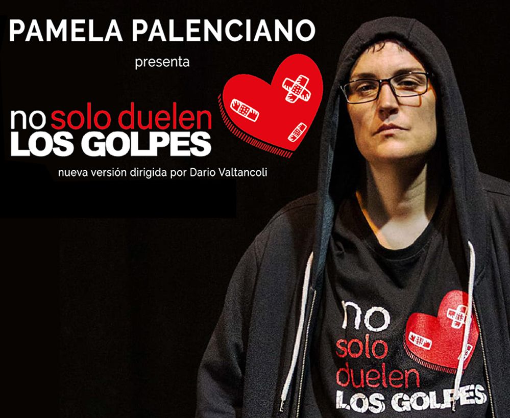 Cartell de l'obra 'No solo duelen los golpes' Cartell de l'obra 'No solo duelen los golpes'