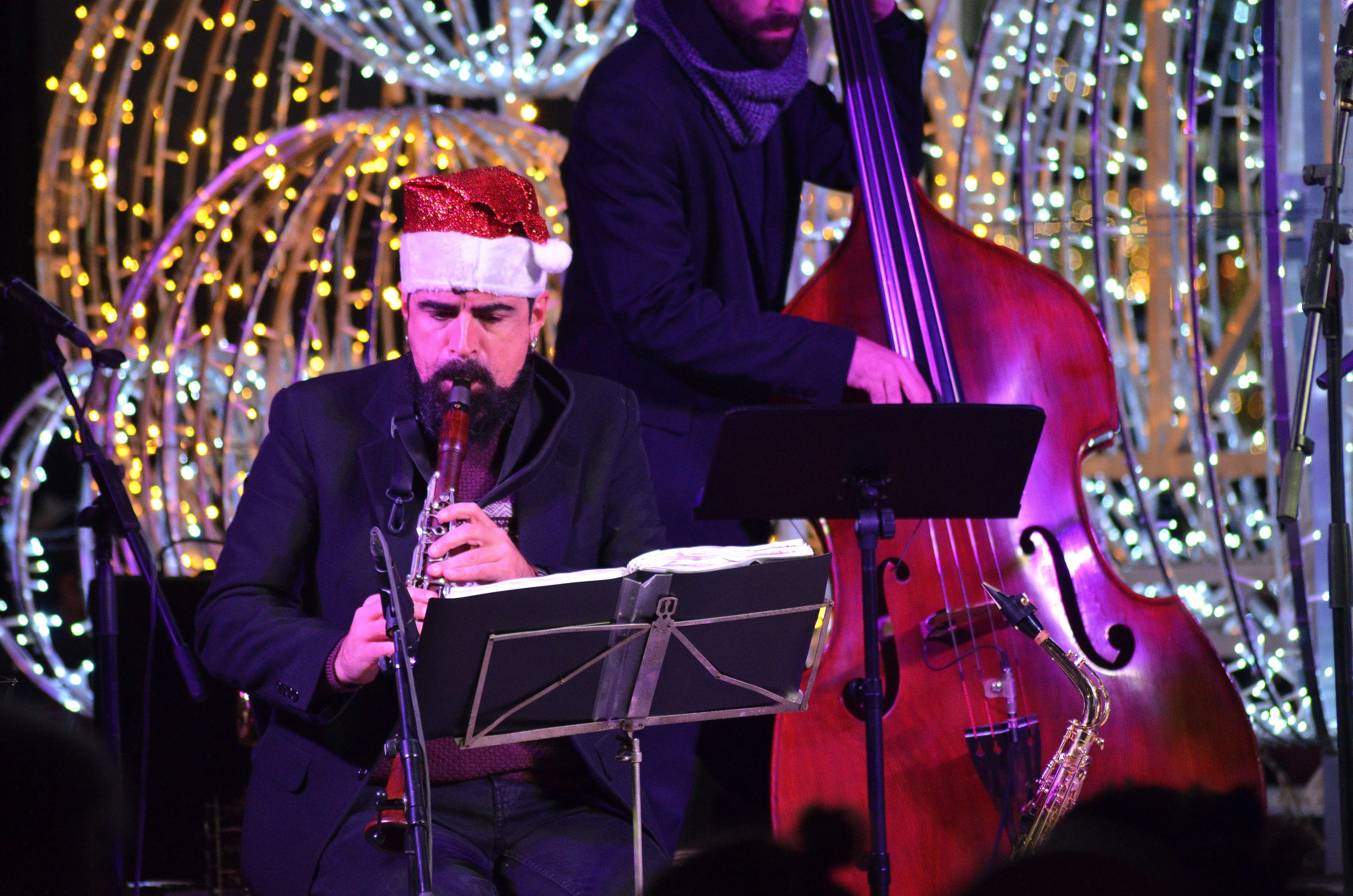 Encesa dels llums de Nadal a Cerdanyola. FOTO: Pau Berenguer