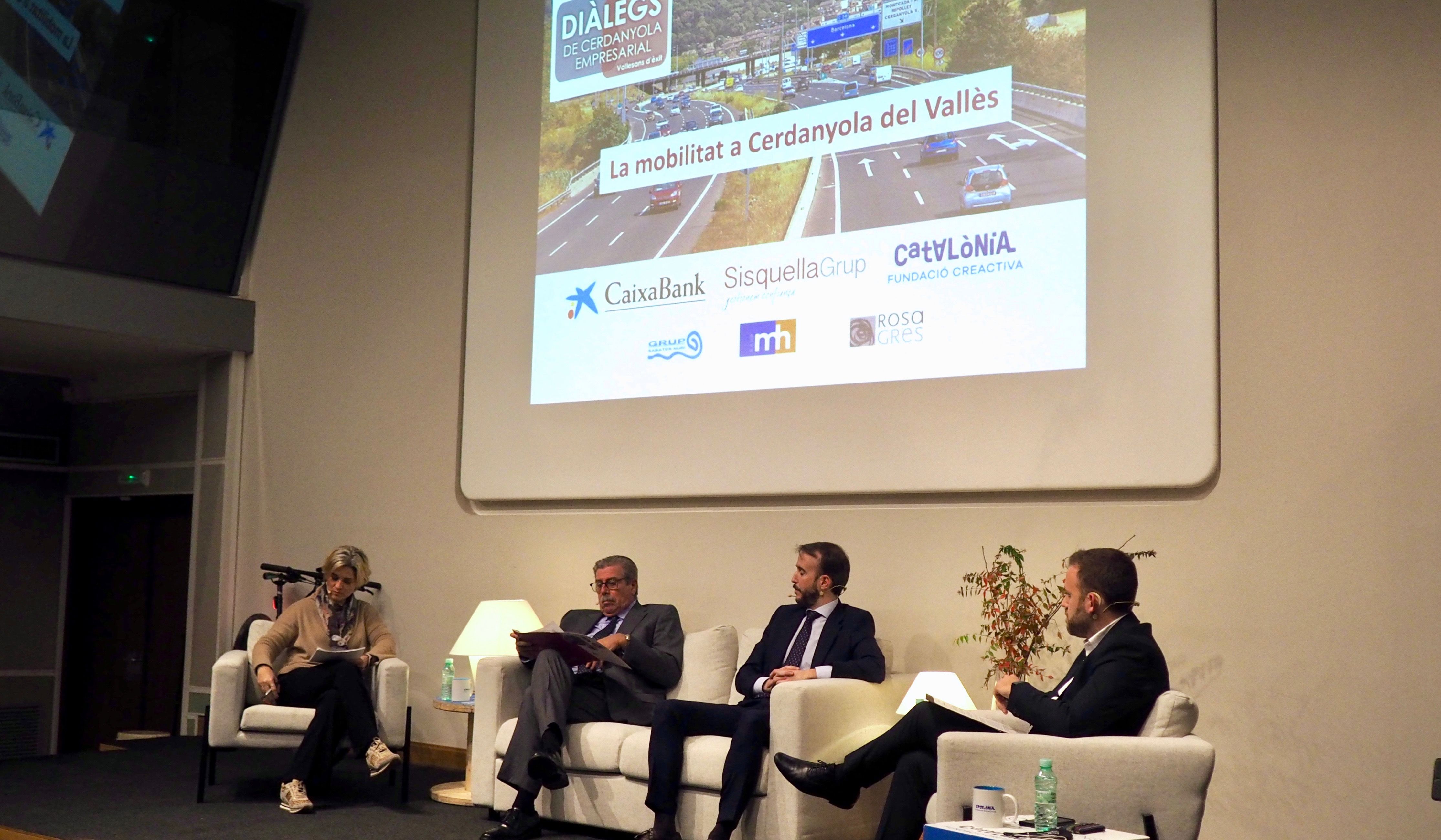 Trabalon, Puig, Castells i Cordón a l'auditori de Catalònia Fundació Creactiva. FOTO: Mónica GM