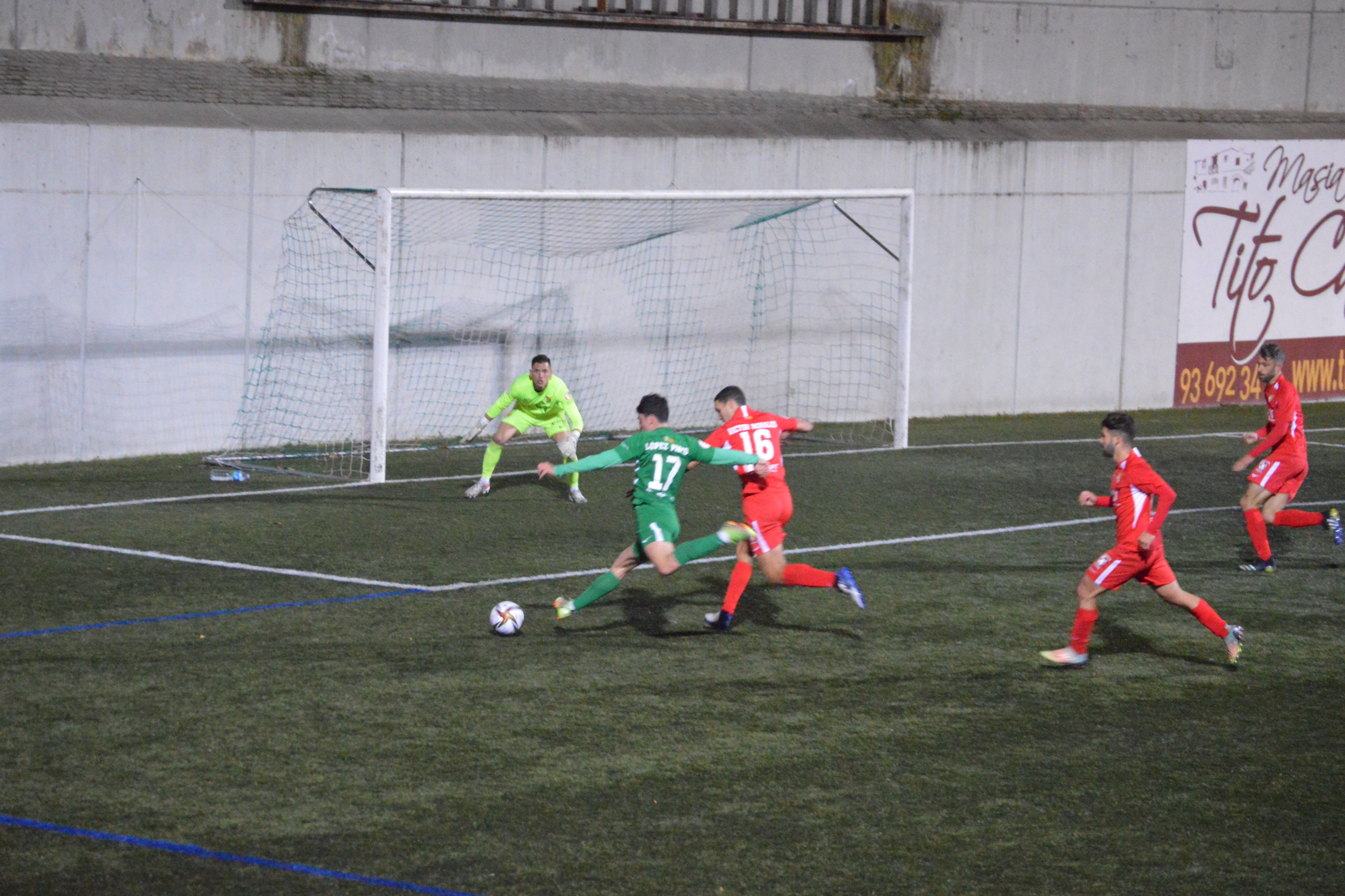 Cerdanyola FC contra el Terrassa FC. FOTO: Nora Muñoz Otero