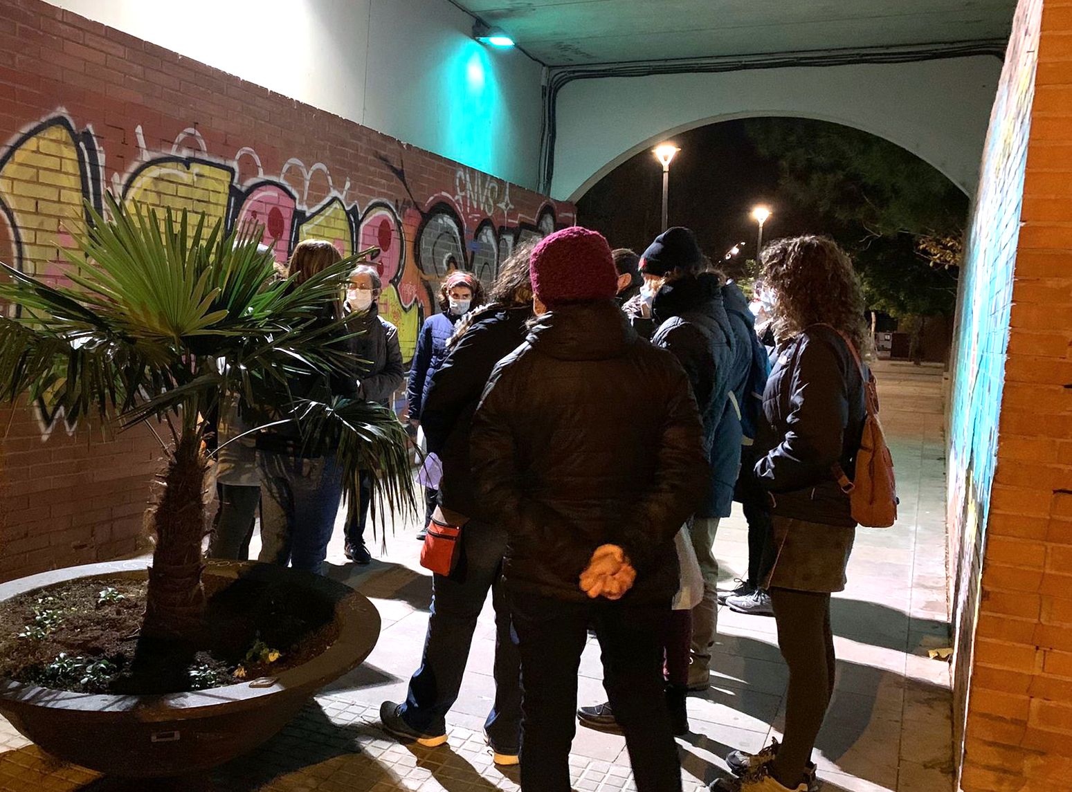 La marxa exploratòria al barri de Banús. FOTO: Ajuntament de Cerdanyola