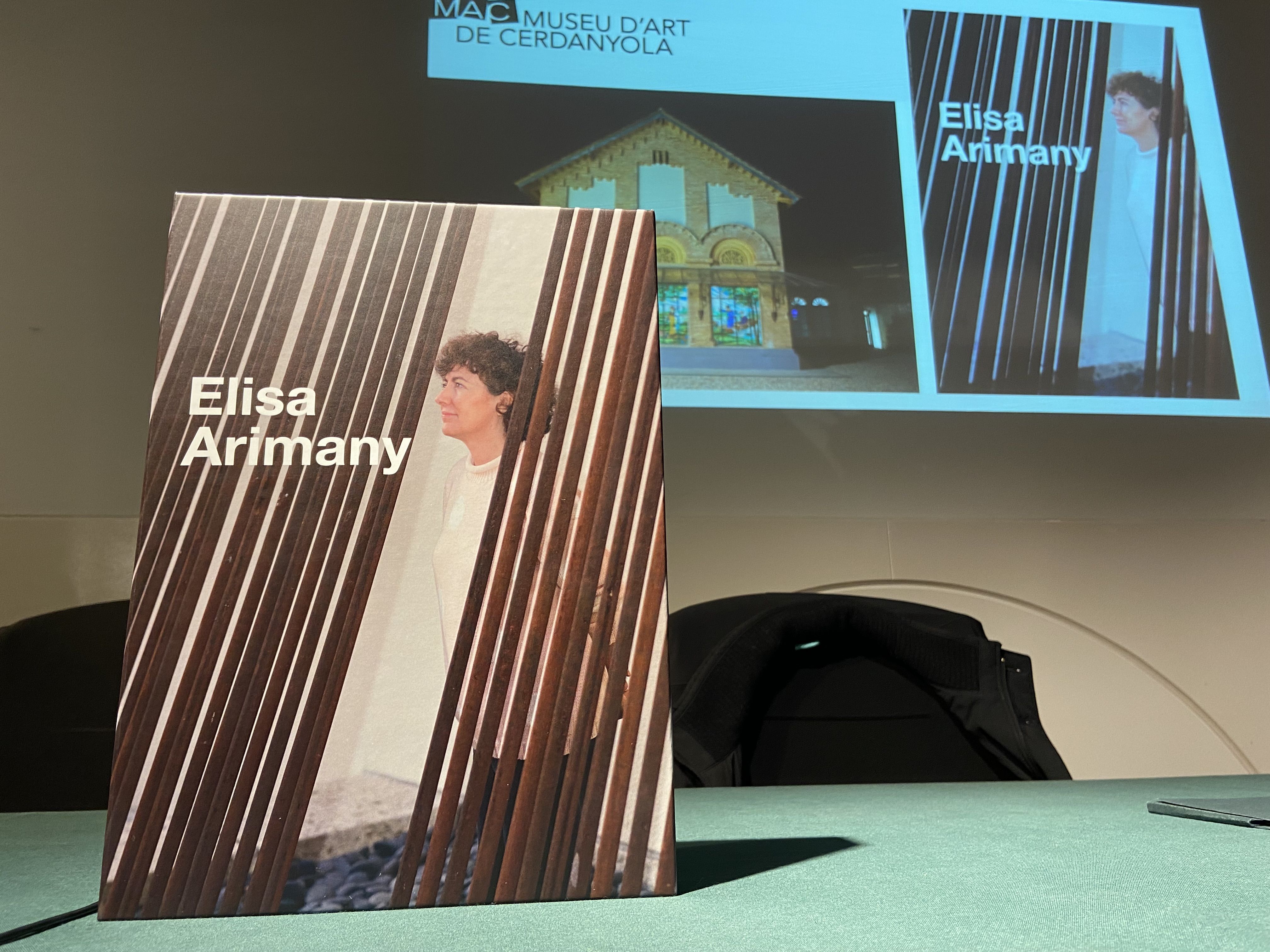 El llibre de l'obra d'Elisa Arimany presentat al MAC. FOTO: Nora Muñoz Otero El llibre de l'obra d'Elisa Arimany presentat al MAC. FOTO: Nora Muñoz Otero