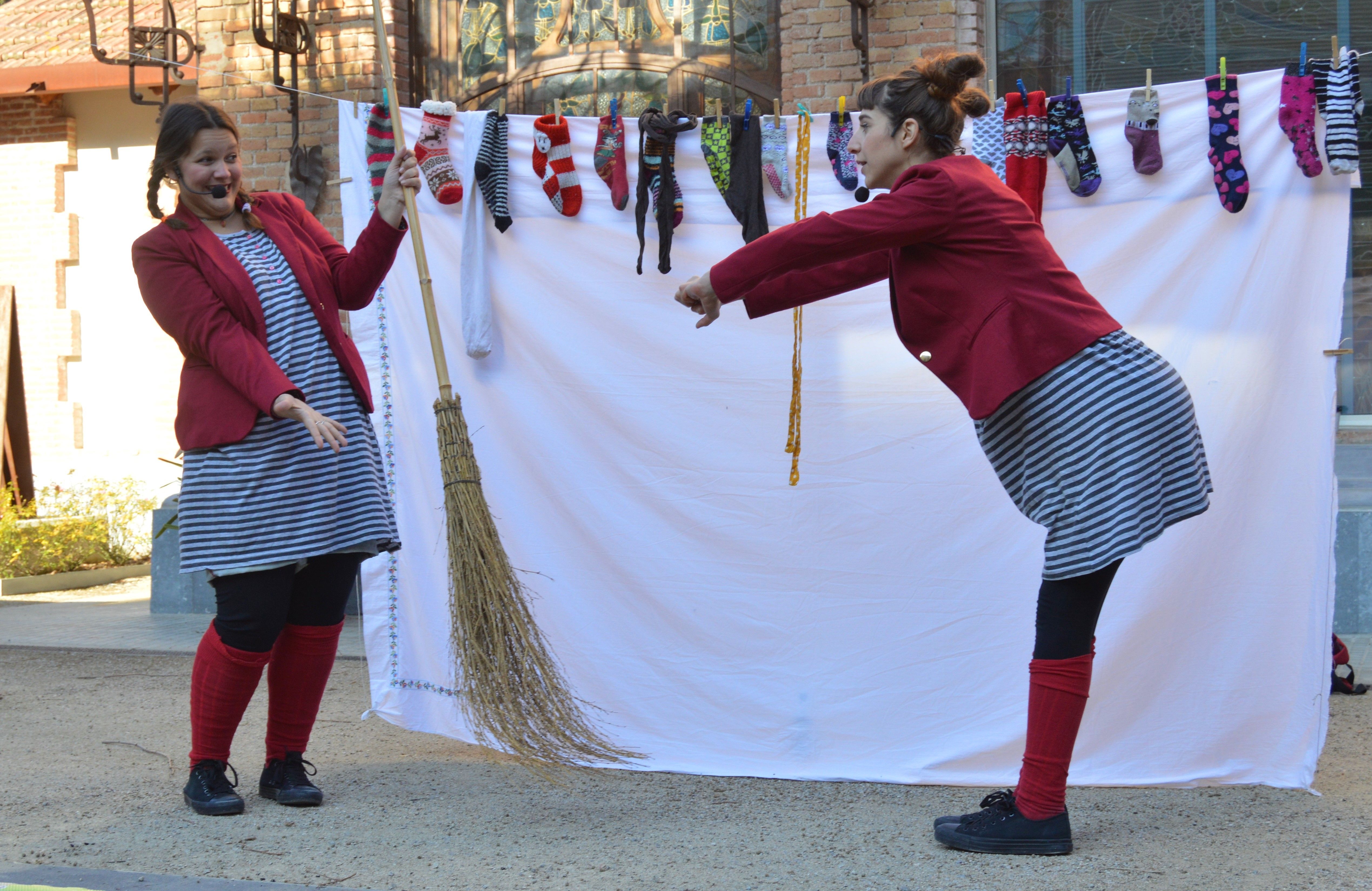 Obra teatral de la companyia Mitja i Mitjoneta. FOTO, Nora Muñoz Otero