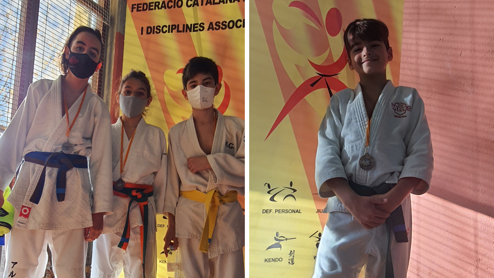Judokes del Gym Vallès al Trofeu Federació Catalana. FOTO: Cedida Judokes del Gym Vallès al Trofeu Federació Catalana. FOTO: Cedida