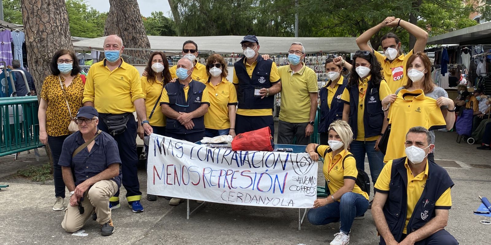 Juny: Els treballadors de Correos denuncien que Cerdanyola té la meitat de carters que necessita. FOTO: Mónica GM