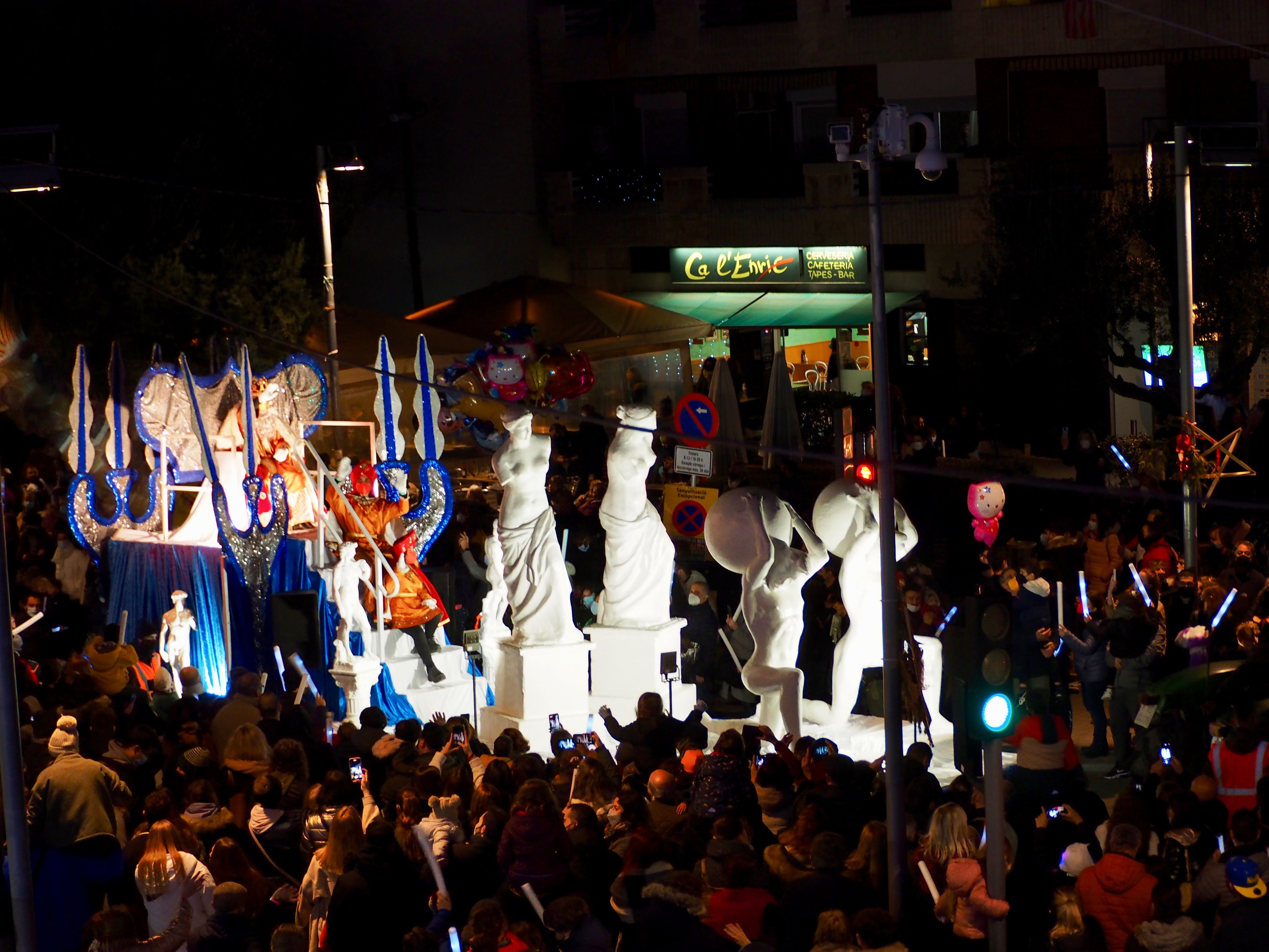 Cavalcada de Reis a Cerdanyola el 5 de gener de 2022. FOTO: Mónica García Moreno