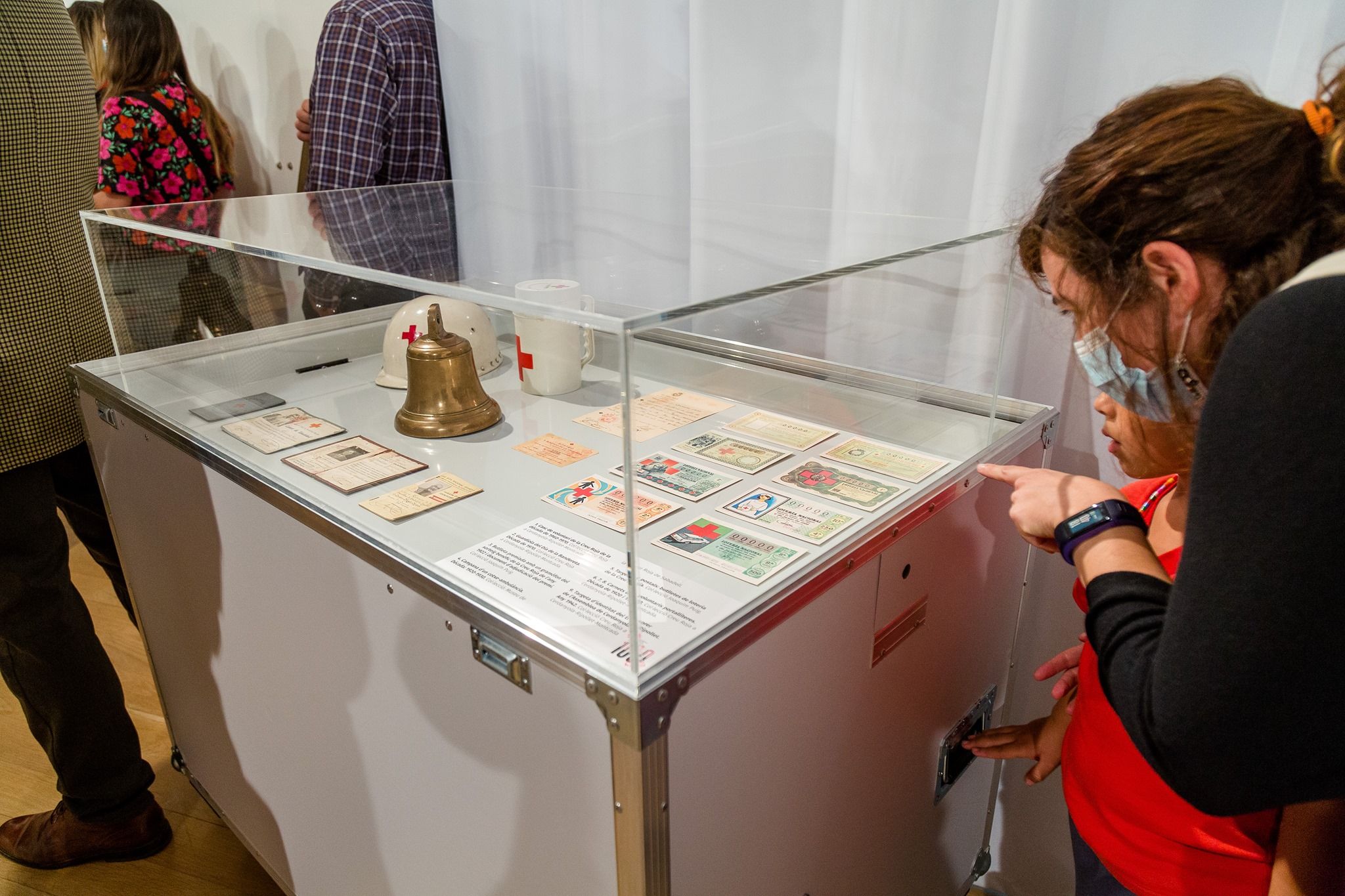 Exposició del centenari de la Creu Roja a Ca n'Oliver. FOTO: Núria Puentes (Ajuntament de Cerdanyola)