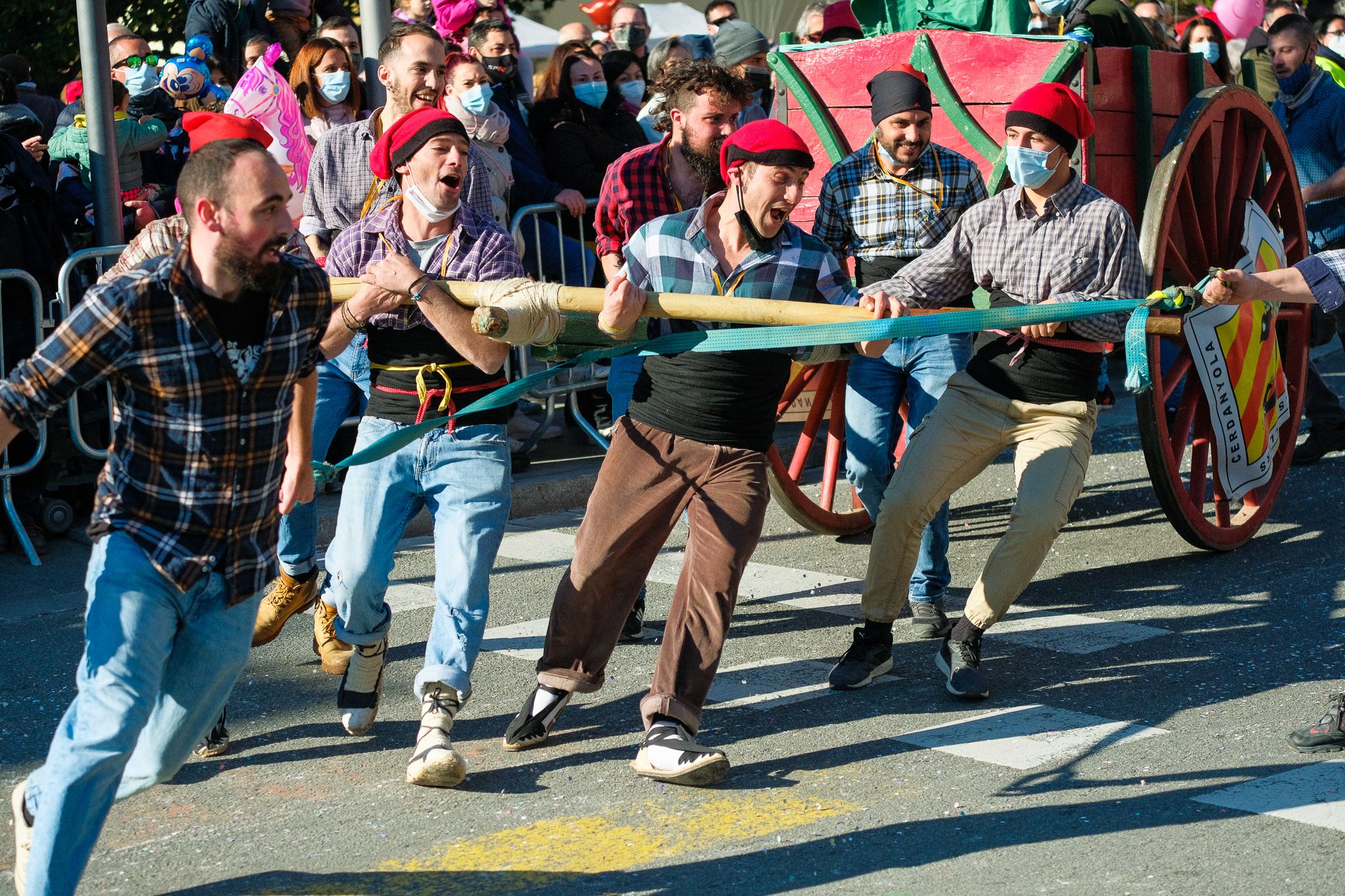 La passada dels Tres Tombs de 2022. FOTO: Ale Gómez