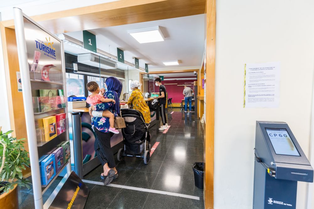 Oficina d'atenció ciutadana. FOTO: Ajuntament de Cerdanyola