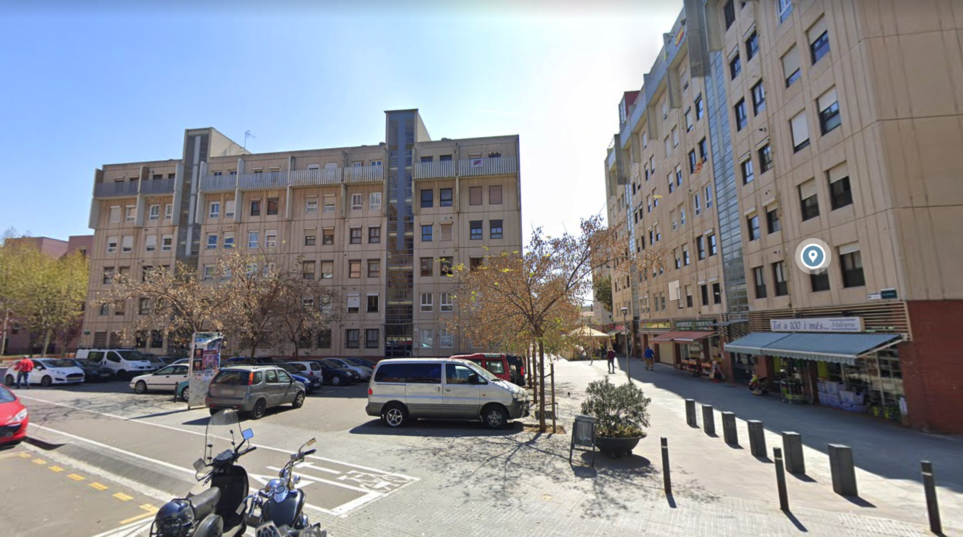 Un dels carrers de Cerdanyola 2000. FOTO: Google Maps Un dels carrers de Cerdanyola 2000. FOTO: Google Maps