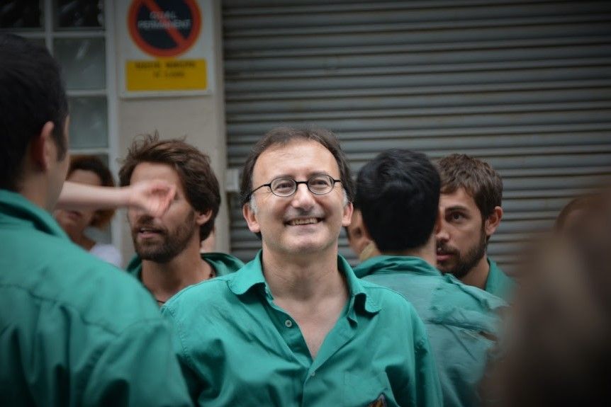 Jordi Rodríguez, president de Castellers de Cerdanyola. FOTO: Cedida