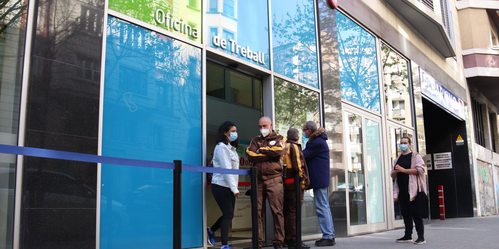 Una oficina del Servei d'Ocupació de Catalunya FOTO: ACN / Aina Martí