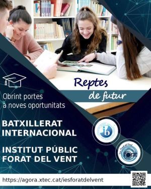Cartell portes obertes Forat del Vent Cartell portes obertes Forat del Vent