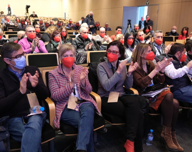 Assemblea Extraordinària de la Federació del PSC del Vallès Occidental Sud. FOTO: Web PSC