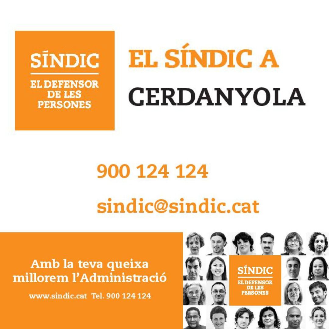 Visita del Síndic de Greuges a Cerdanyola.