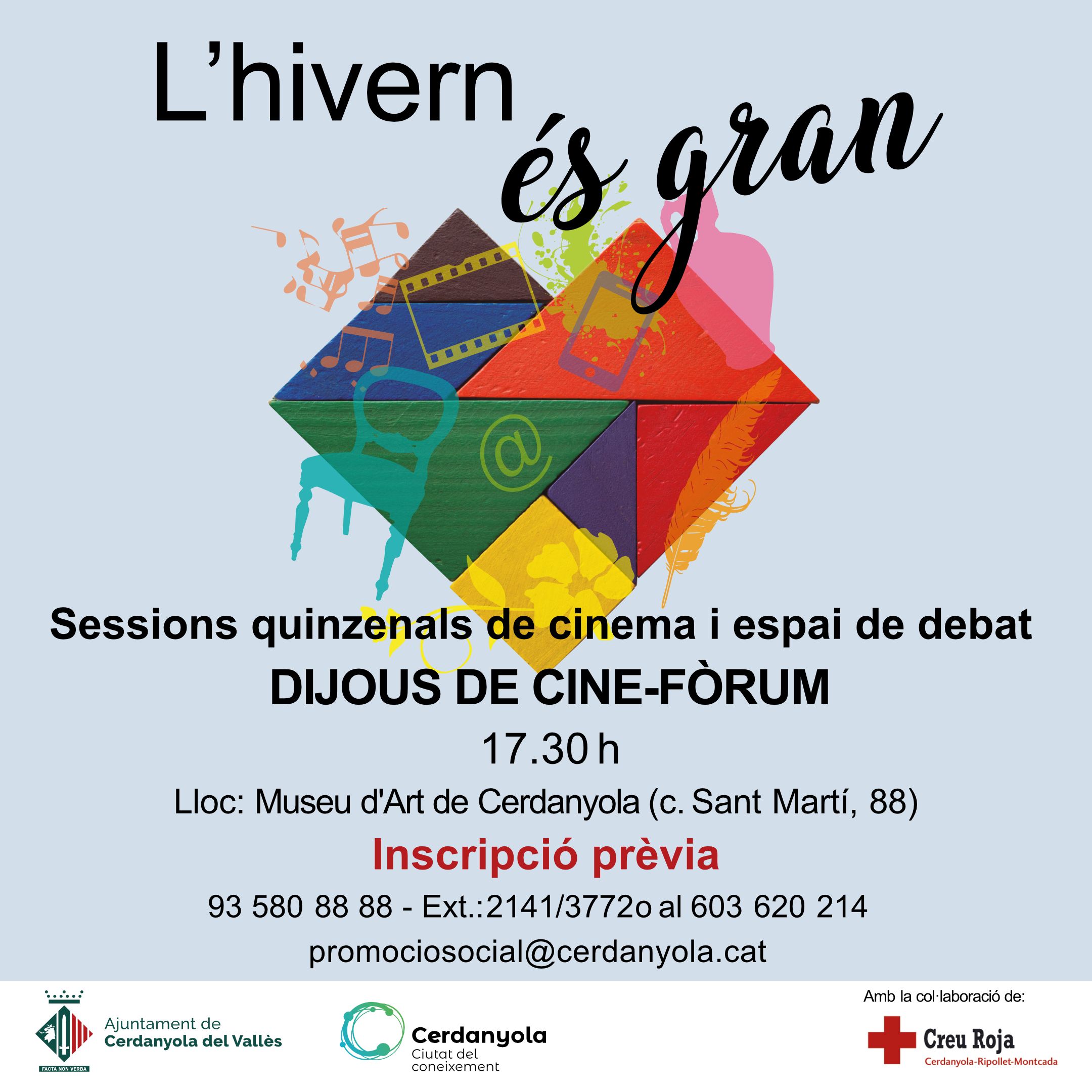 Cartell del primer cineforum Cartell del primer cineforum
