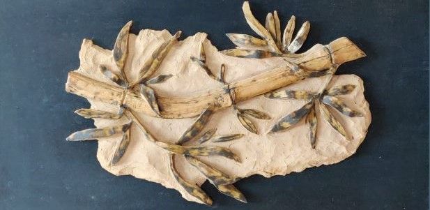 Una mostra de l'exposició col·lectiva d'Artistes Plàstics de Cerdanyola. FOTO. Cedida