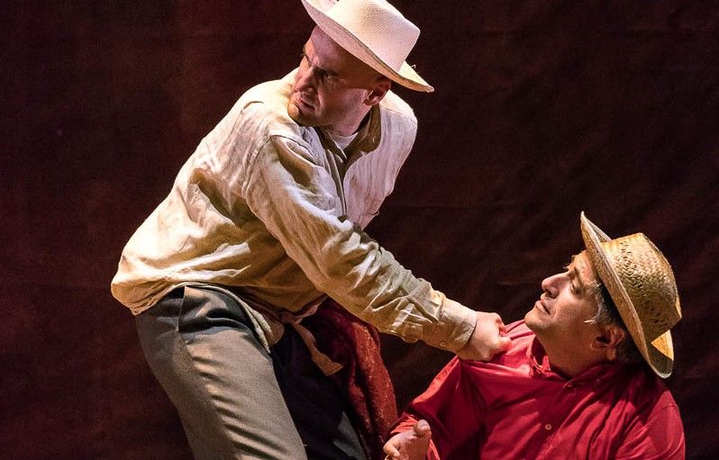 Actors de la companyia Titzina que participaran a les master class. FOTO: Gerardo Sanz