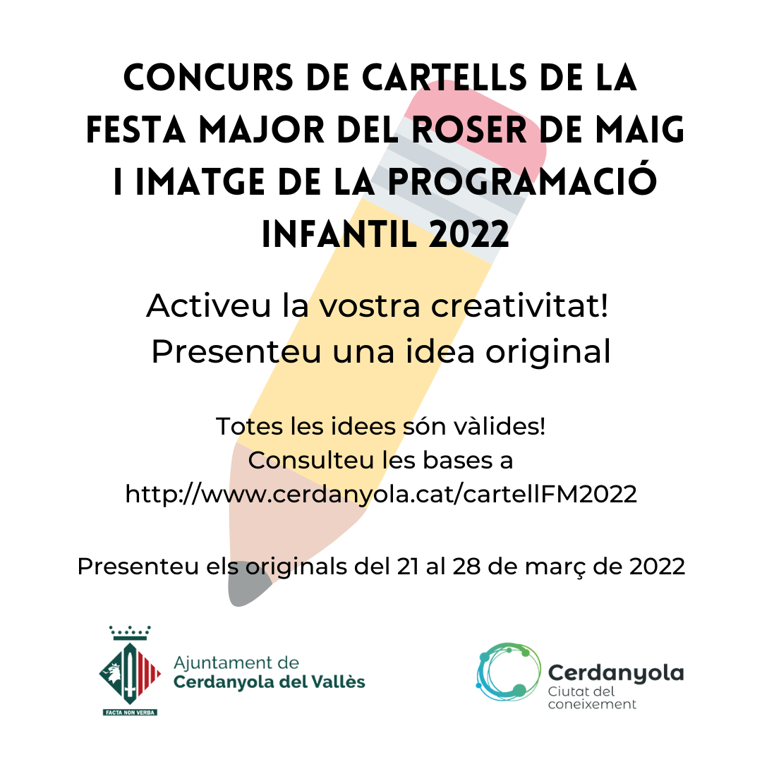 Concurs cartells 2022 Concurs cartells 2022