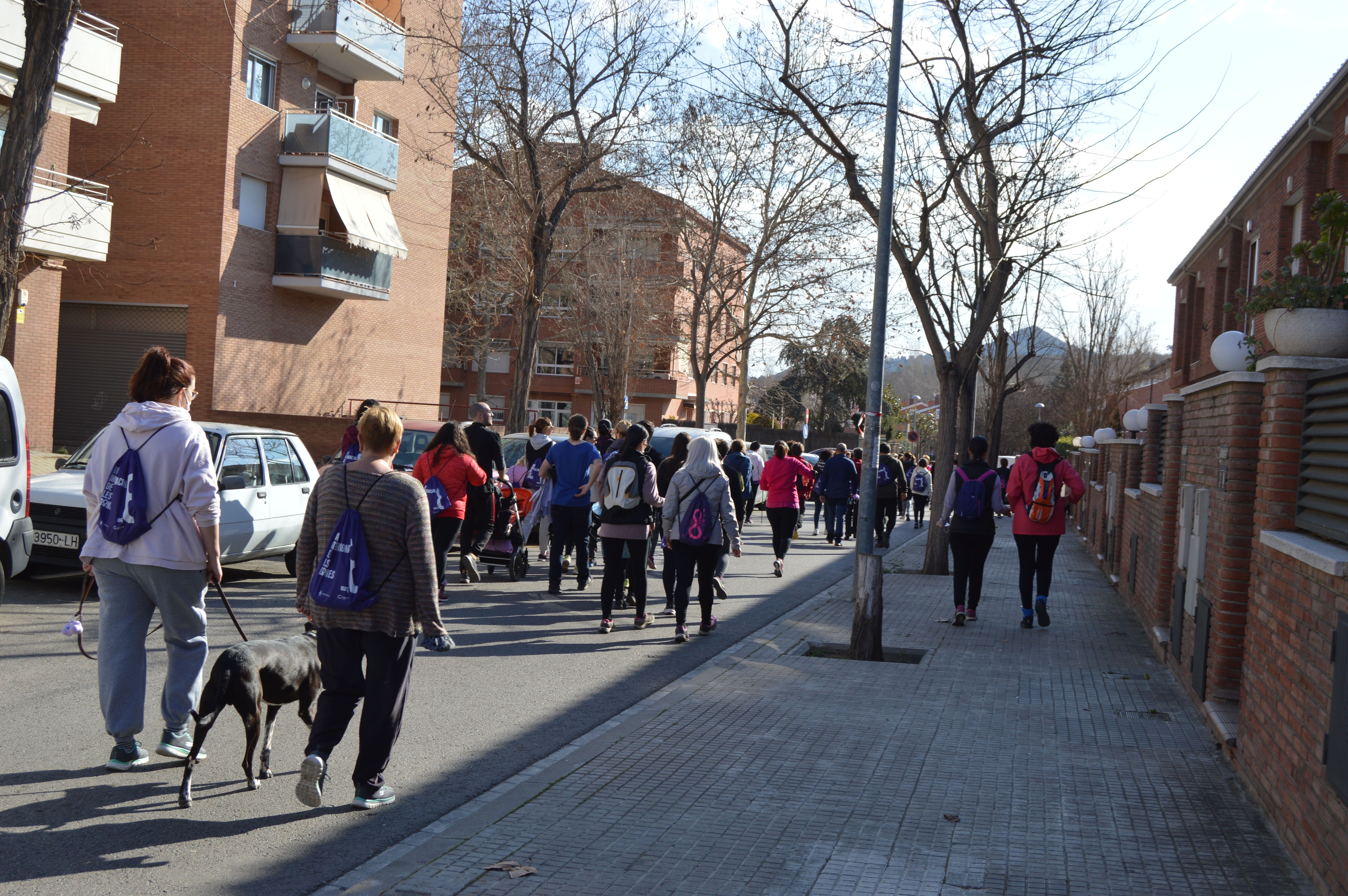 Cursa-caminada Feminista 2022. FOTO: Nora Muñoz Otero