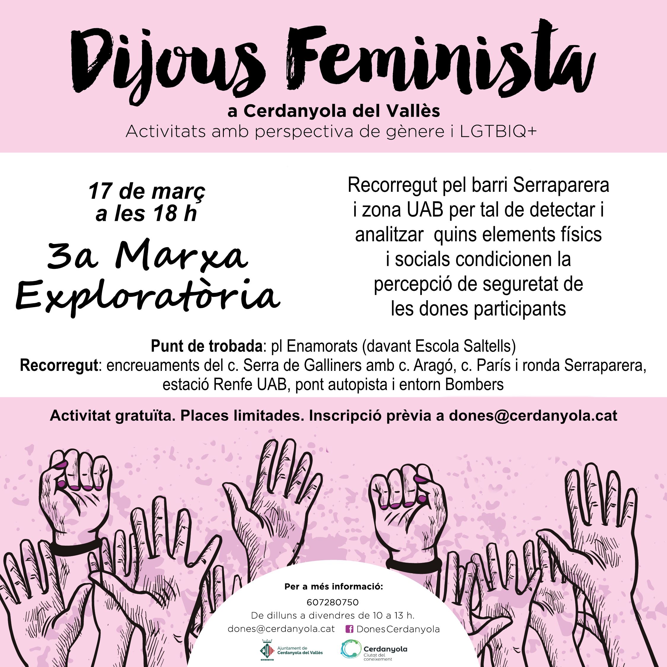 Dijous feminista marxa exploratòria