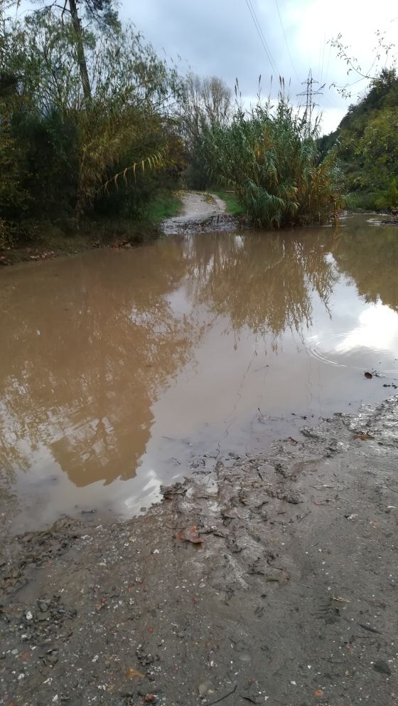 Fotodenúncia sobre l'estat de les passeres de la Riera de Sant Cugat. FOTO: C.P.M.