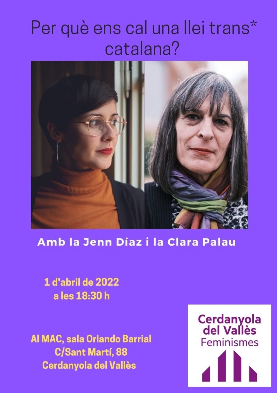 Conferència d'ERC sobre la llei trans Conferència d'ERC sobre la llei trans