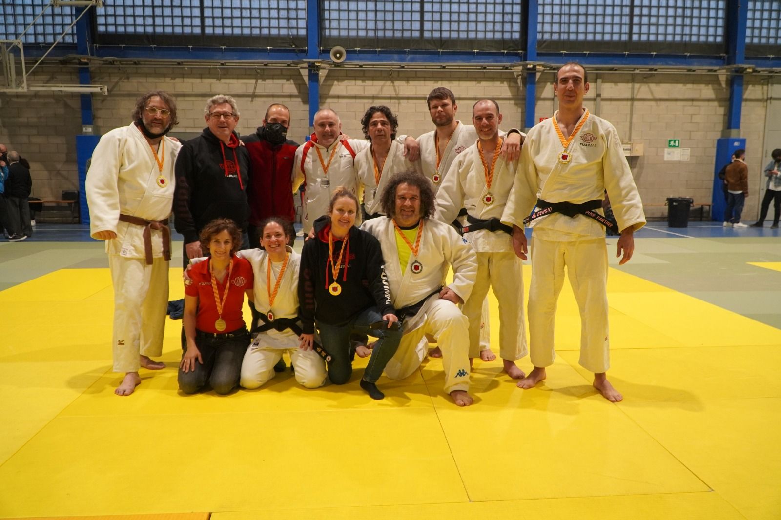 Equip de la Copa d’Espanya de Veterans. FOTO: Cedida