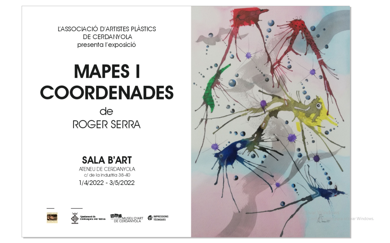 Exposició 'Mapes i coordenades' de Roger Serra