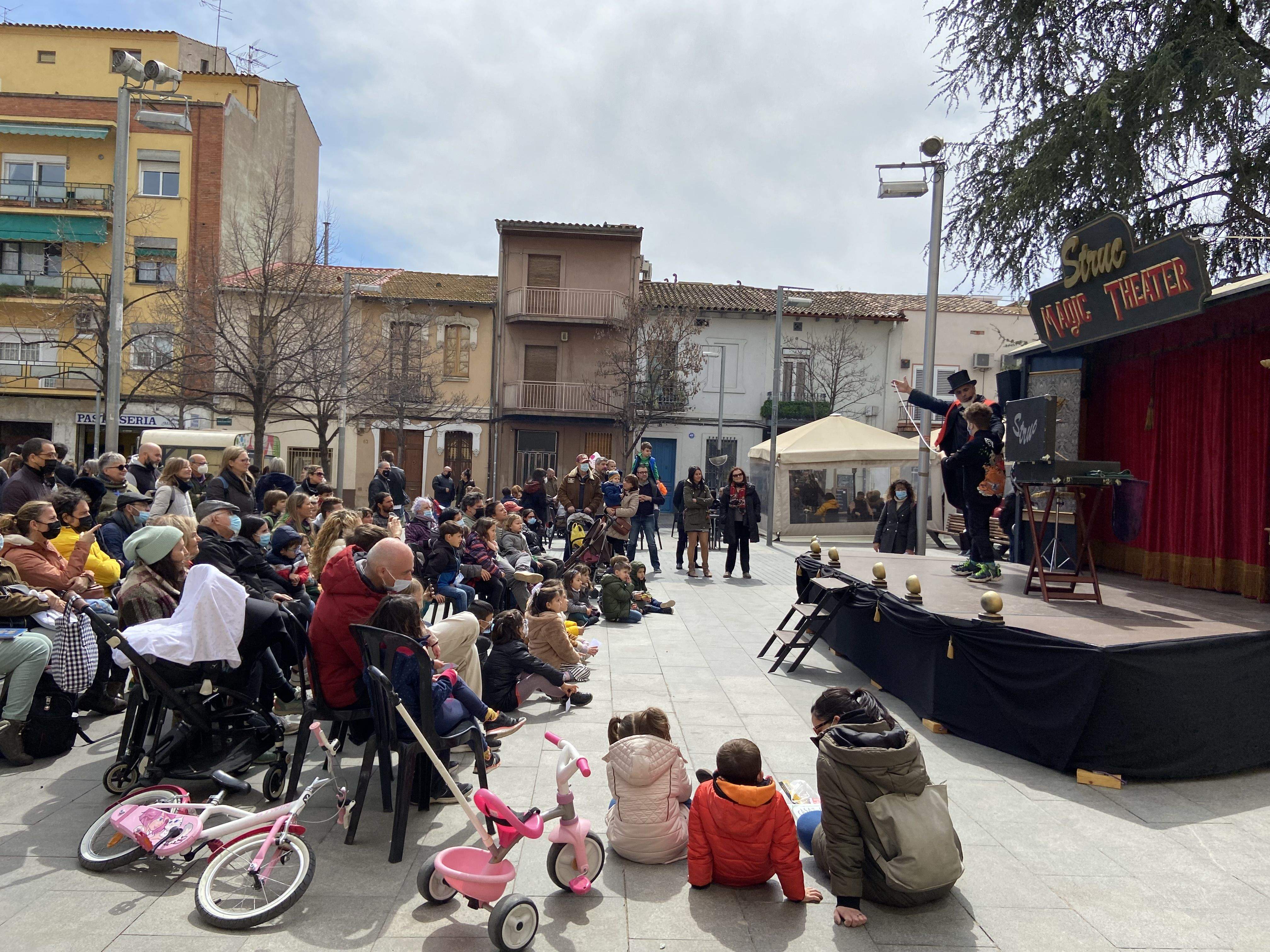 L'espectacle 'Stuc màgia teatre' ha format part del Tales Truck de 2022. FOTO: Nora Muñoz Otero