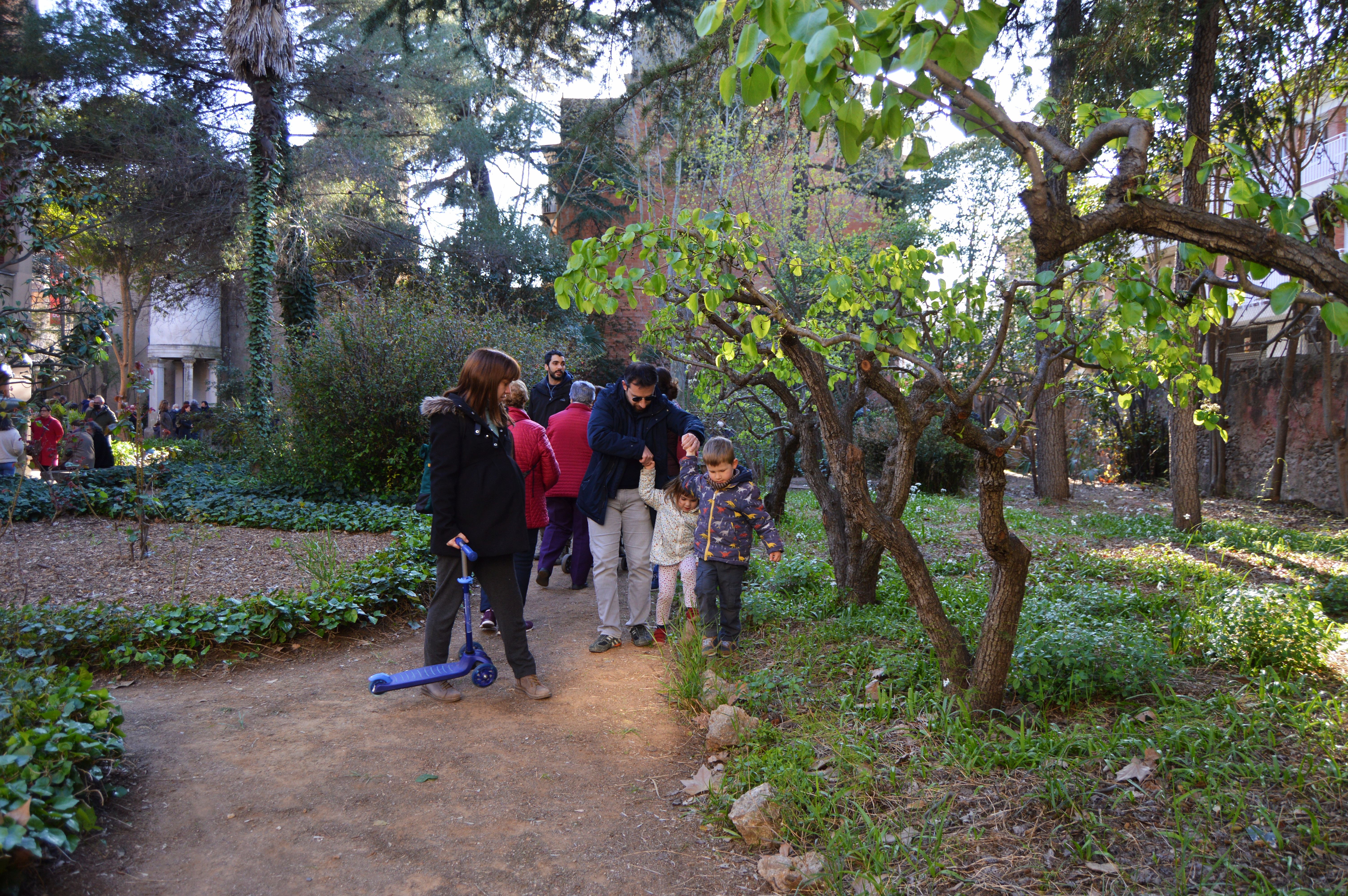 Portes obertes del jardí de la Torre Can Llopis. FOTO: Nora Muñoz Otero