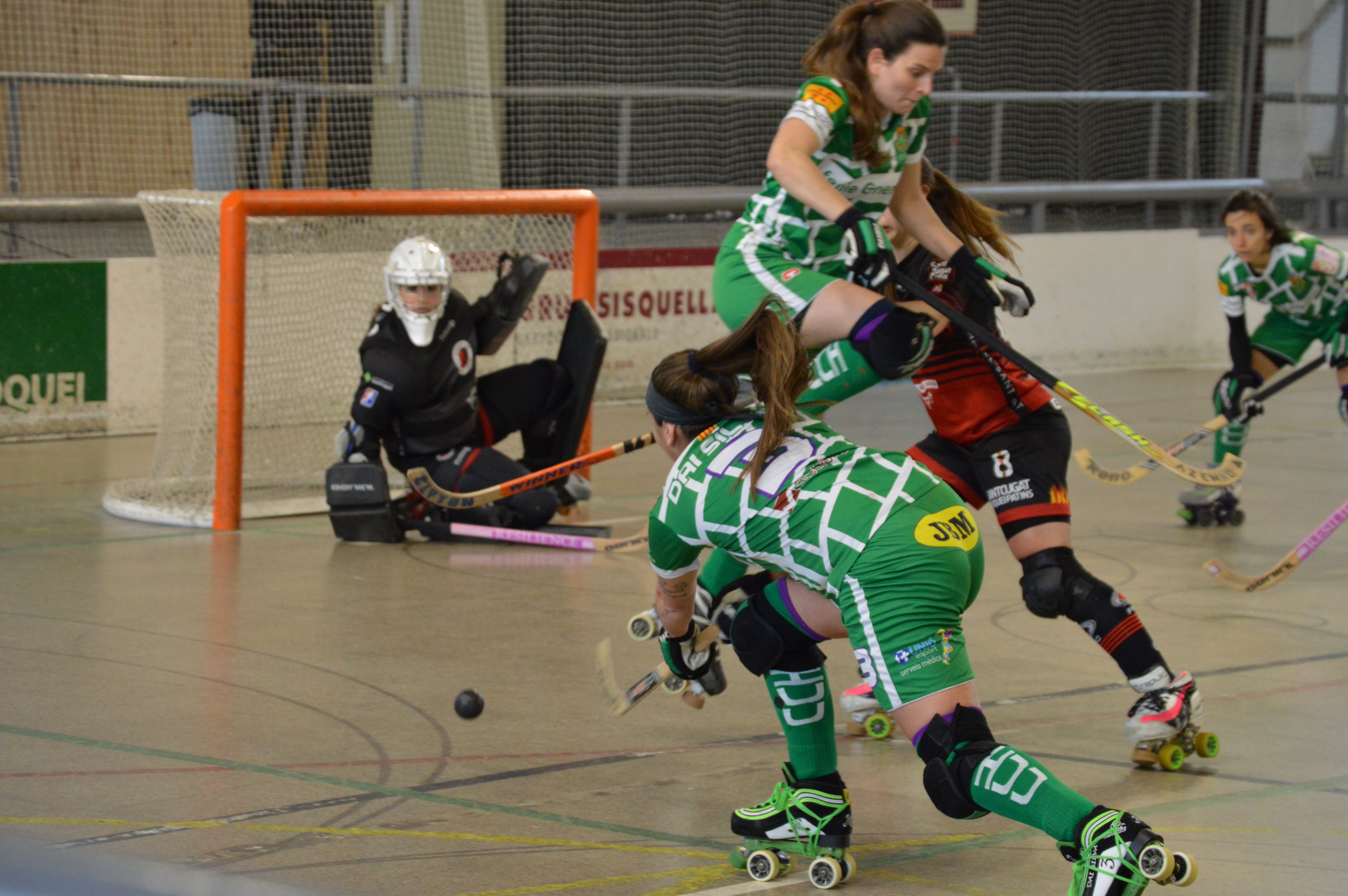 Cerdanyola Club d'Hoquei vs PHC Sant Cugat en la 20a jornada d'OK Liga. FOTO: Nora Muñoz Otero