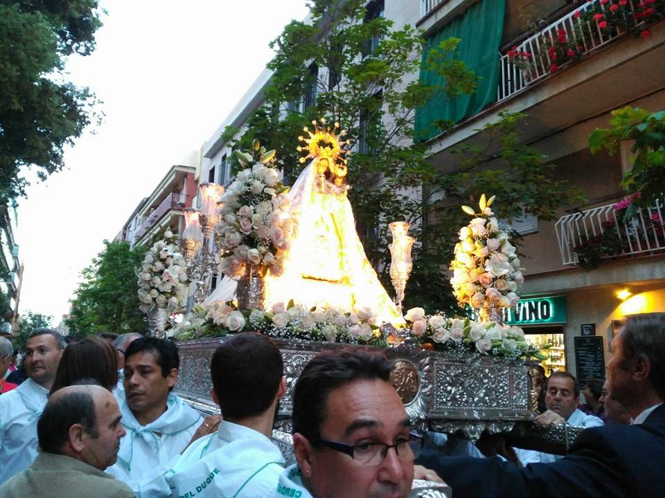 Processó en honor de la Verge de la Antigua (2016). FOTO: Cofradía de Nuestra Señora de la Antigua