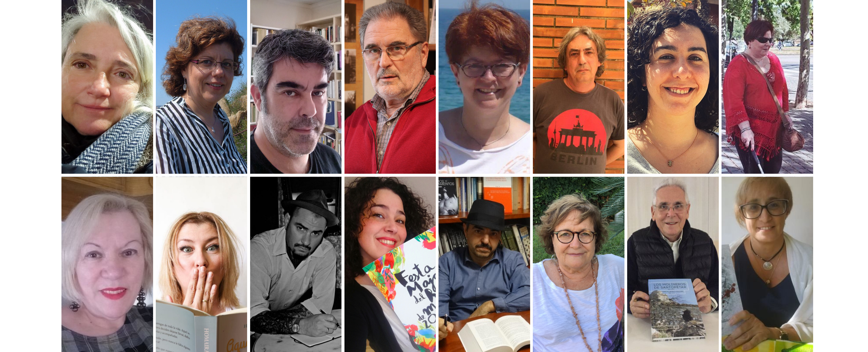 Autors i autores de Cerdanyola que presneten i signaran llibres aquest Sant Jordi. 