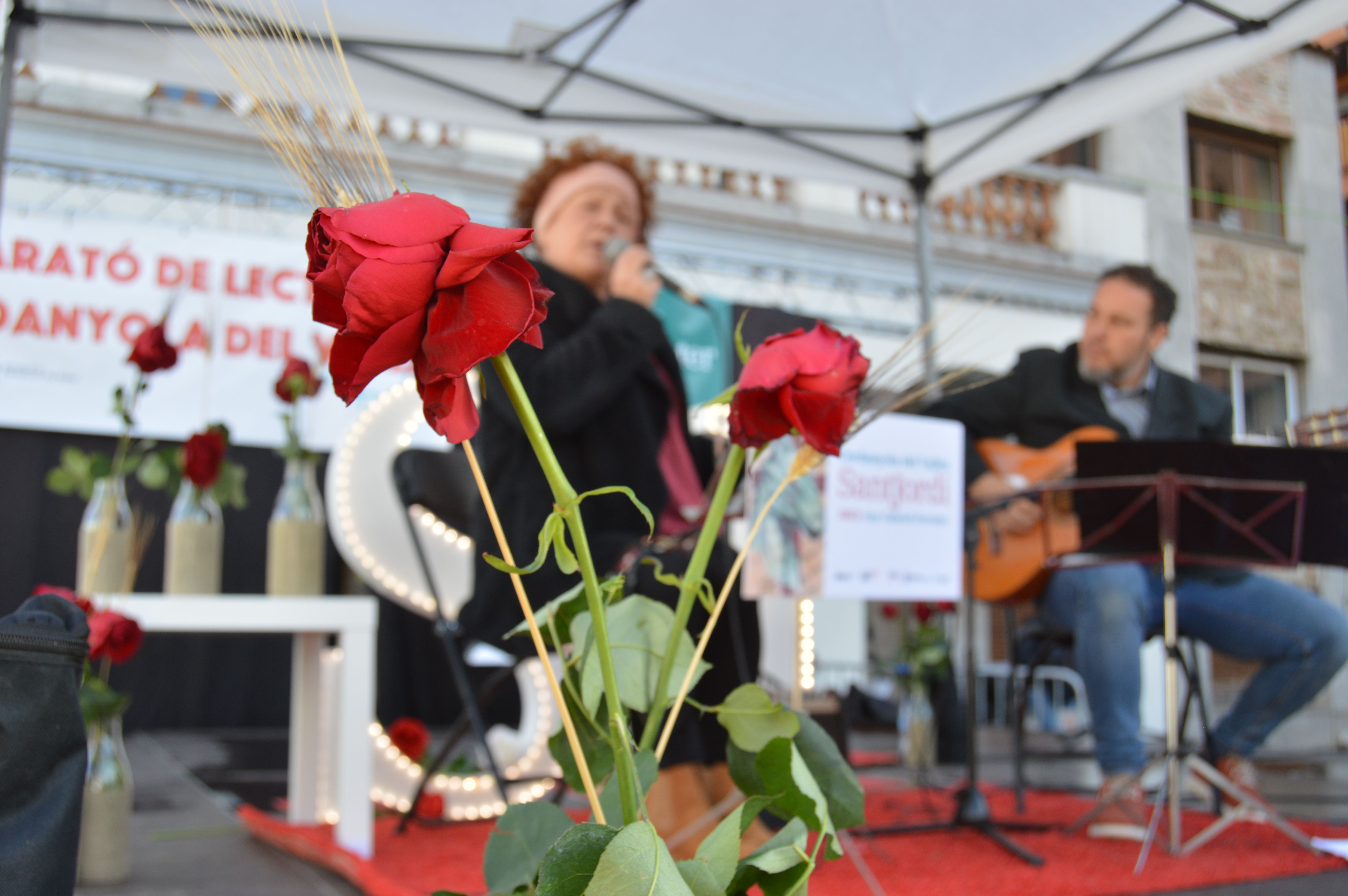 Sant Jordi 2022 a Cerdanyola del Vallès. FOTO: Nora Muñoz Otero