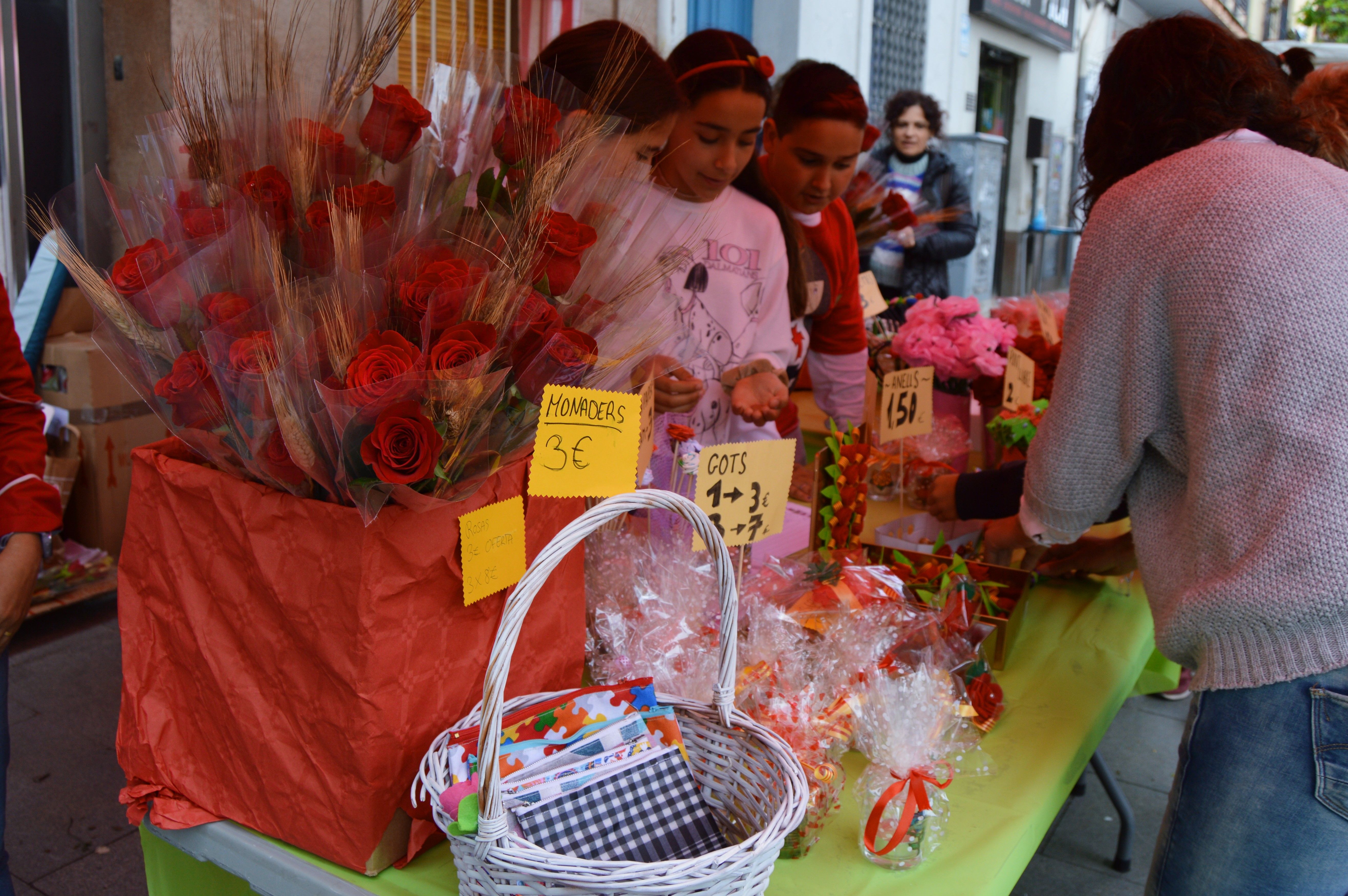 Sant Jordi 2022 a Cerdanyola del Vallès. FOTO: Nora Muñoz Otero