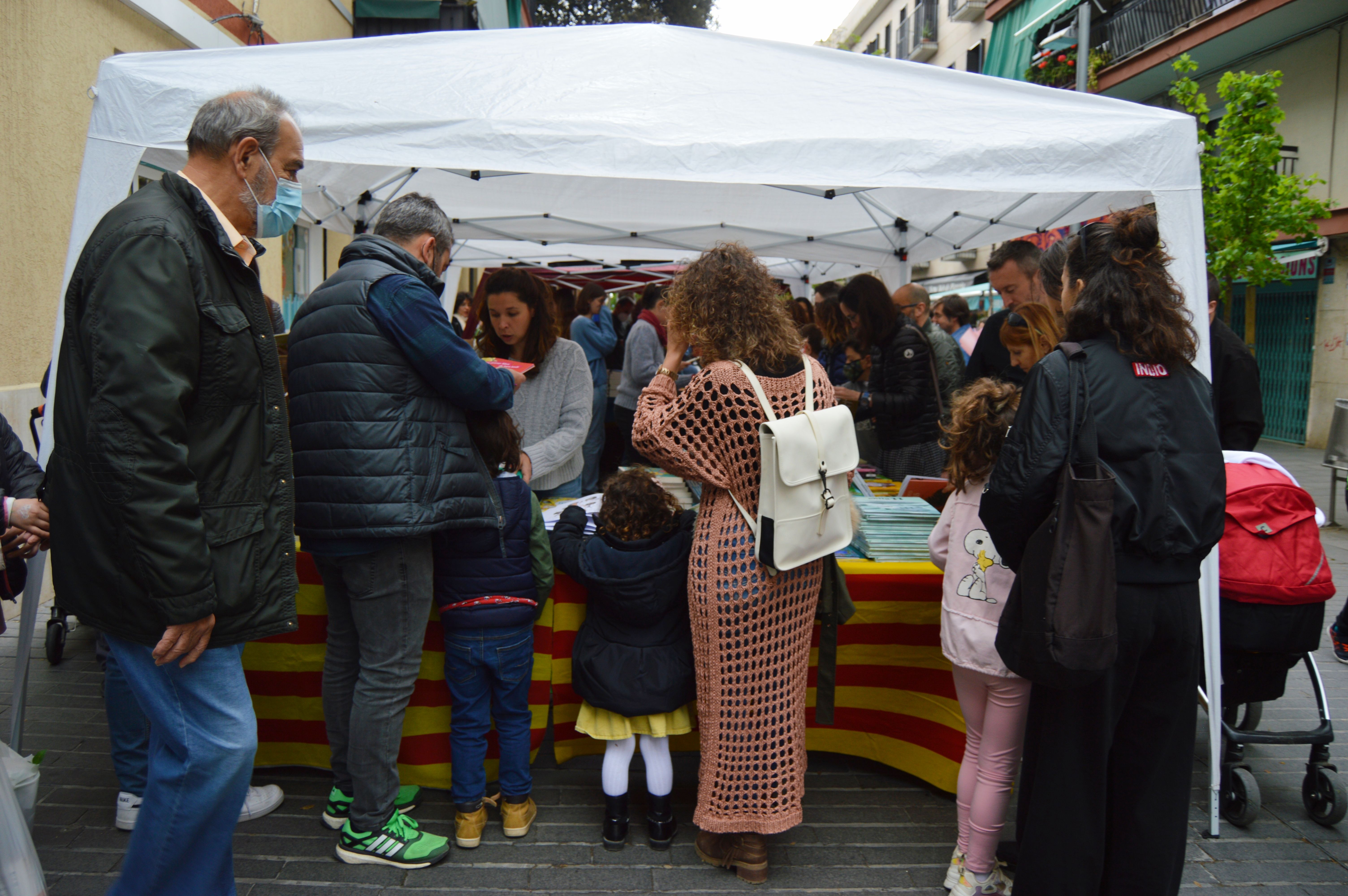 Sant Jordi 2022 a Cerdanyola del Vallès. FOTO: Nora Muñoz Otero
