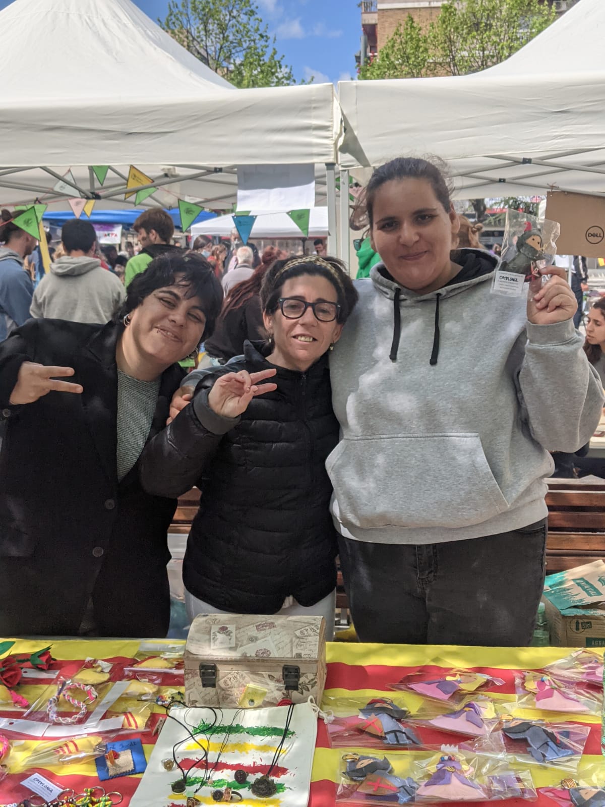 Catalonia Fundacio Creactiva ha tornat a celebrar Sant Jordi. FOTO: Cedida