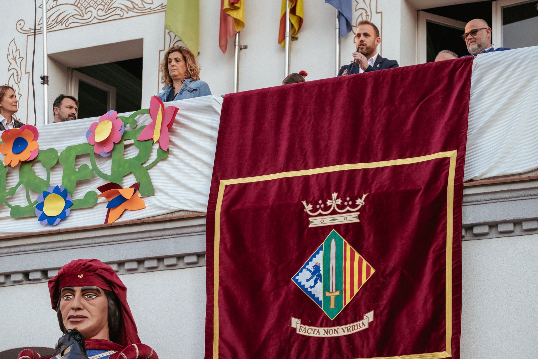 Pregó de la Festa Major del Roser de Maig 2022. FOTO: Ale Gómez