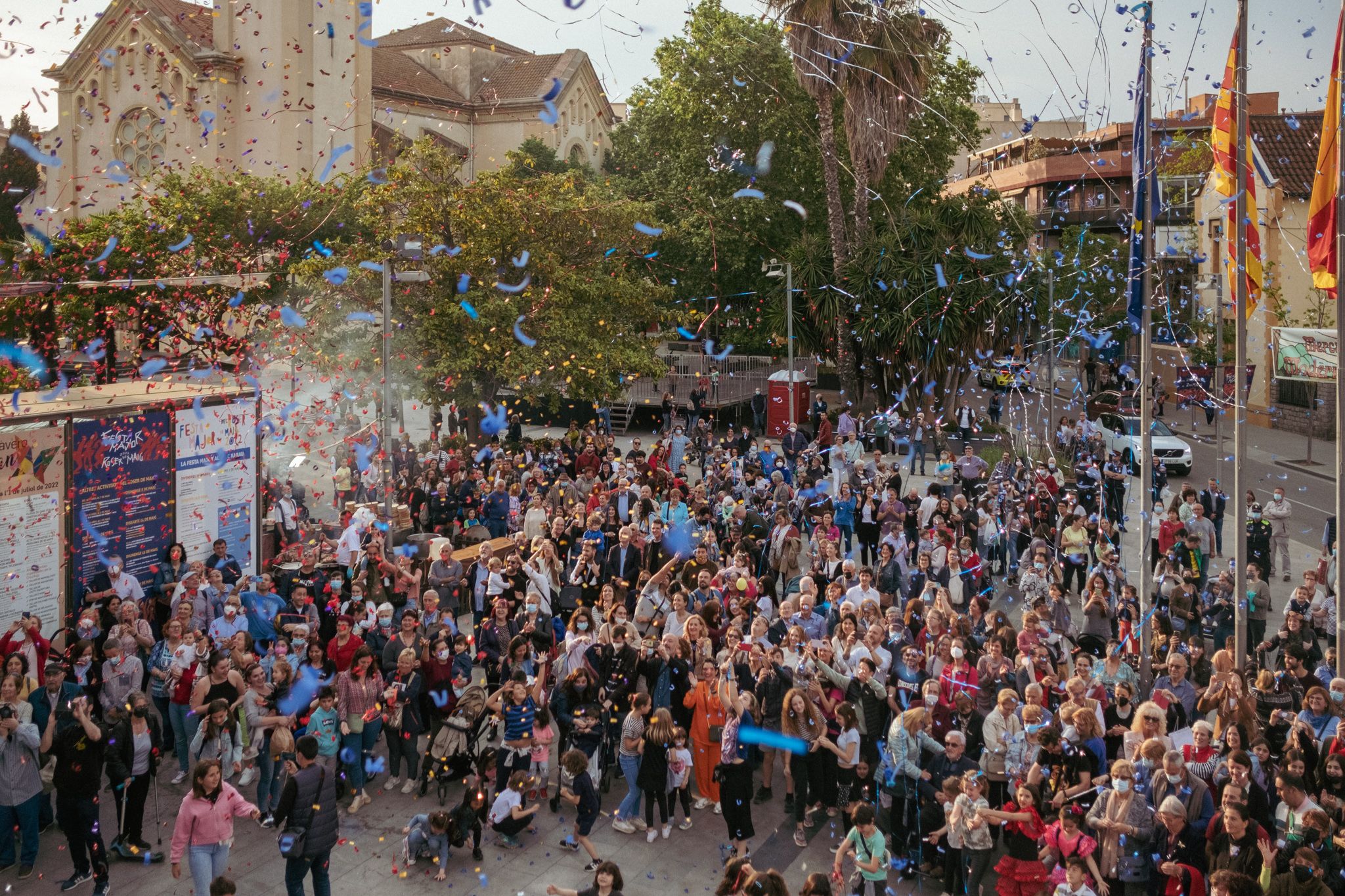 Pregó de la Festa Major del Roser de Maig 2022. FOTO: Ale Gómez