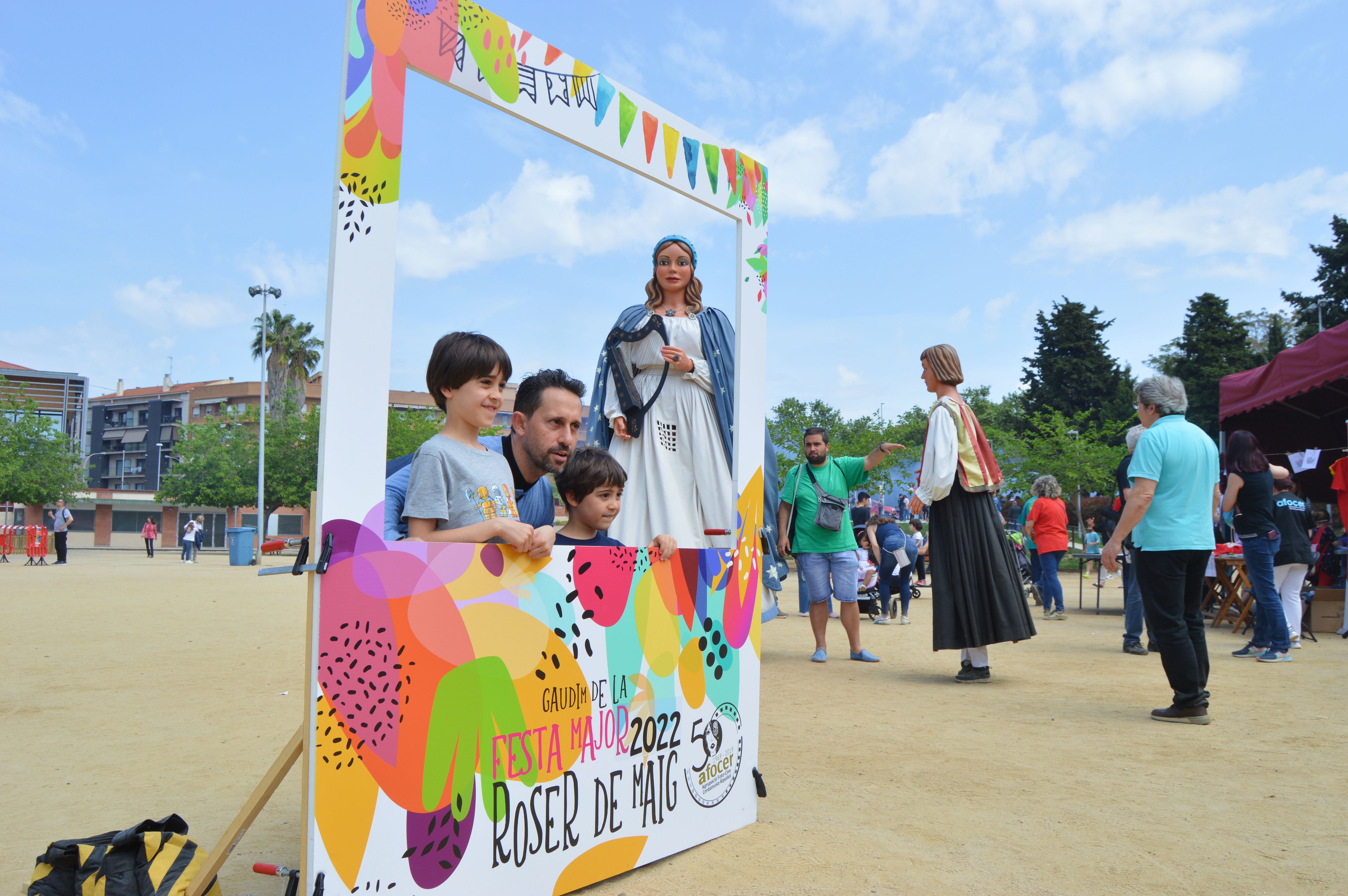 Activitats infantils, culturals i esportives el matí de dissabte del Roser de Maig. FOTO: Nora Muñoz Otero